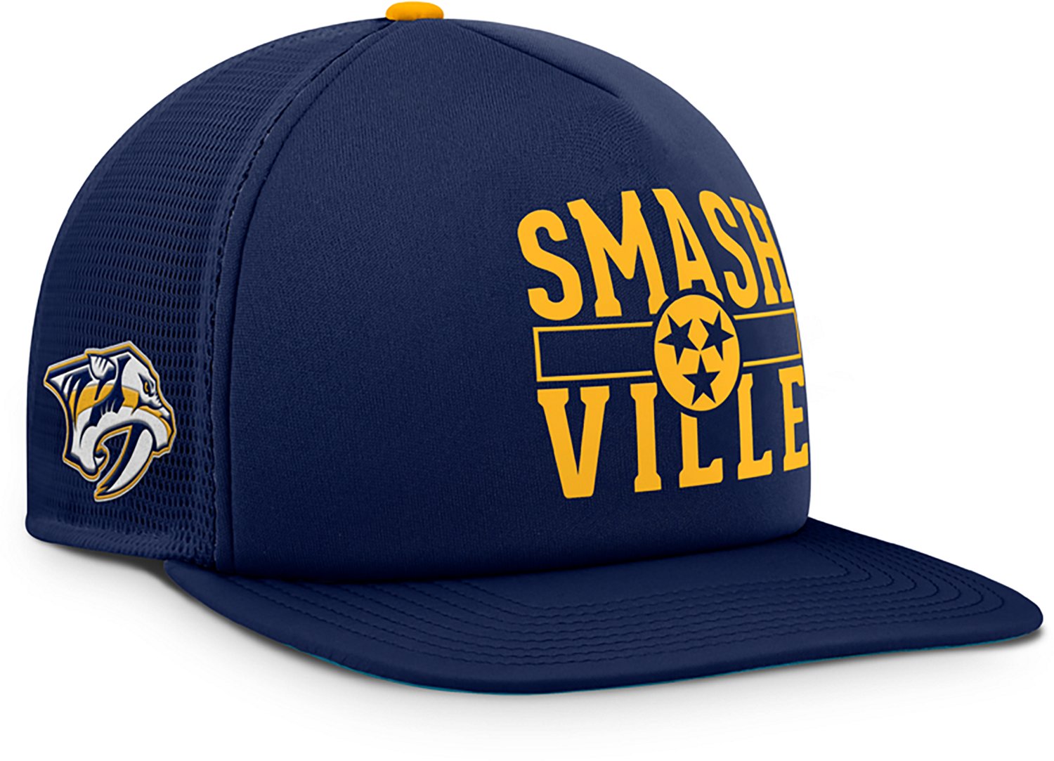 Fanatics Predators Rink Hometown 13 Flat Brim Snapback Cap - view number 3