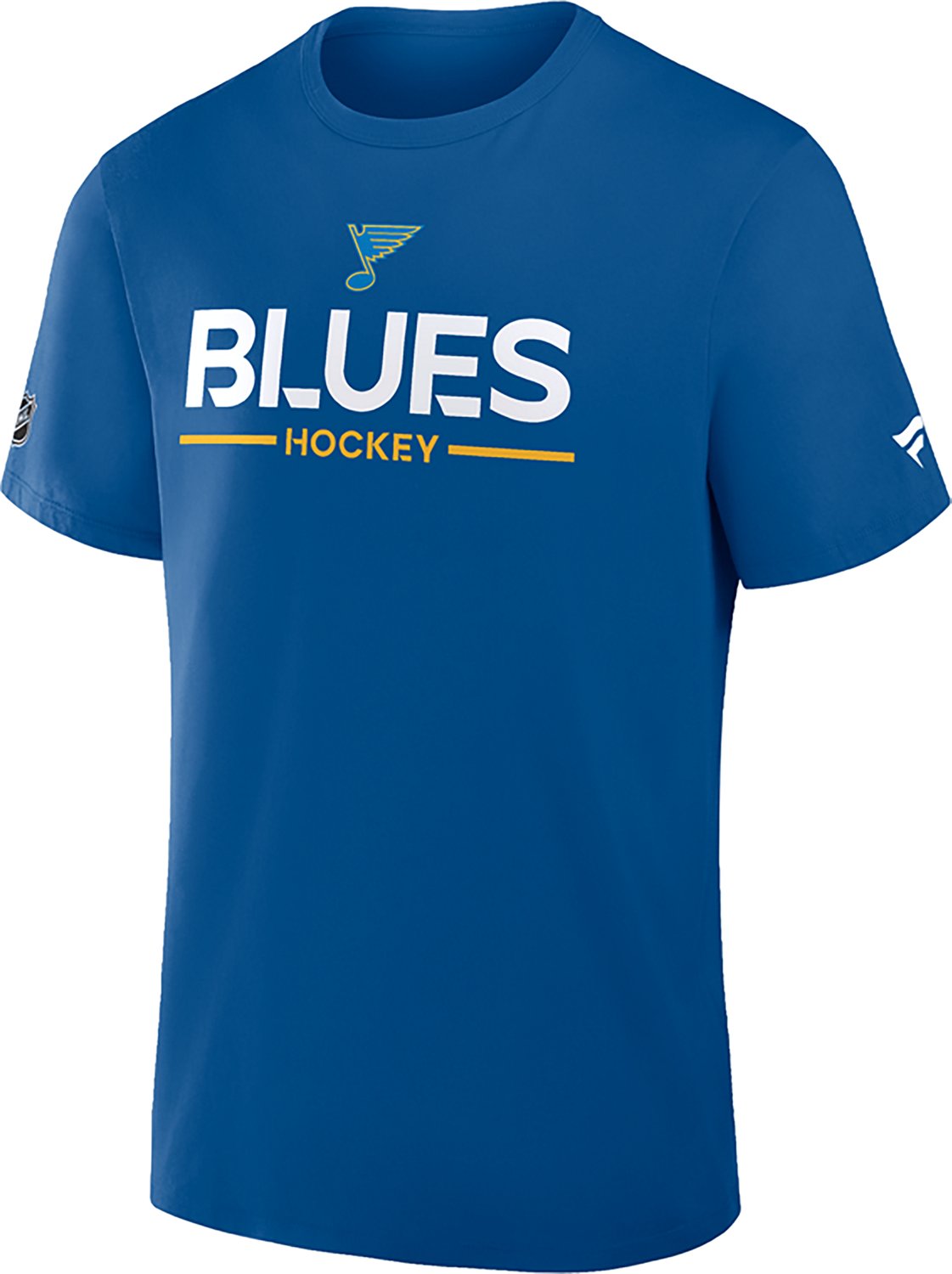 Fanatics Men's Blues Authentic Pro Primary T-shirt - view number 2