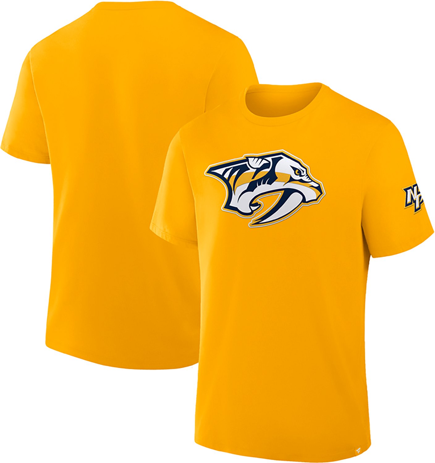 Fanatics Men's Nashville Predators Hat Trick Legacy Cotton Short Sleeve T-shirt