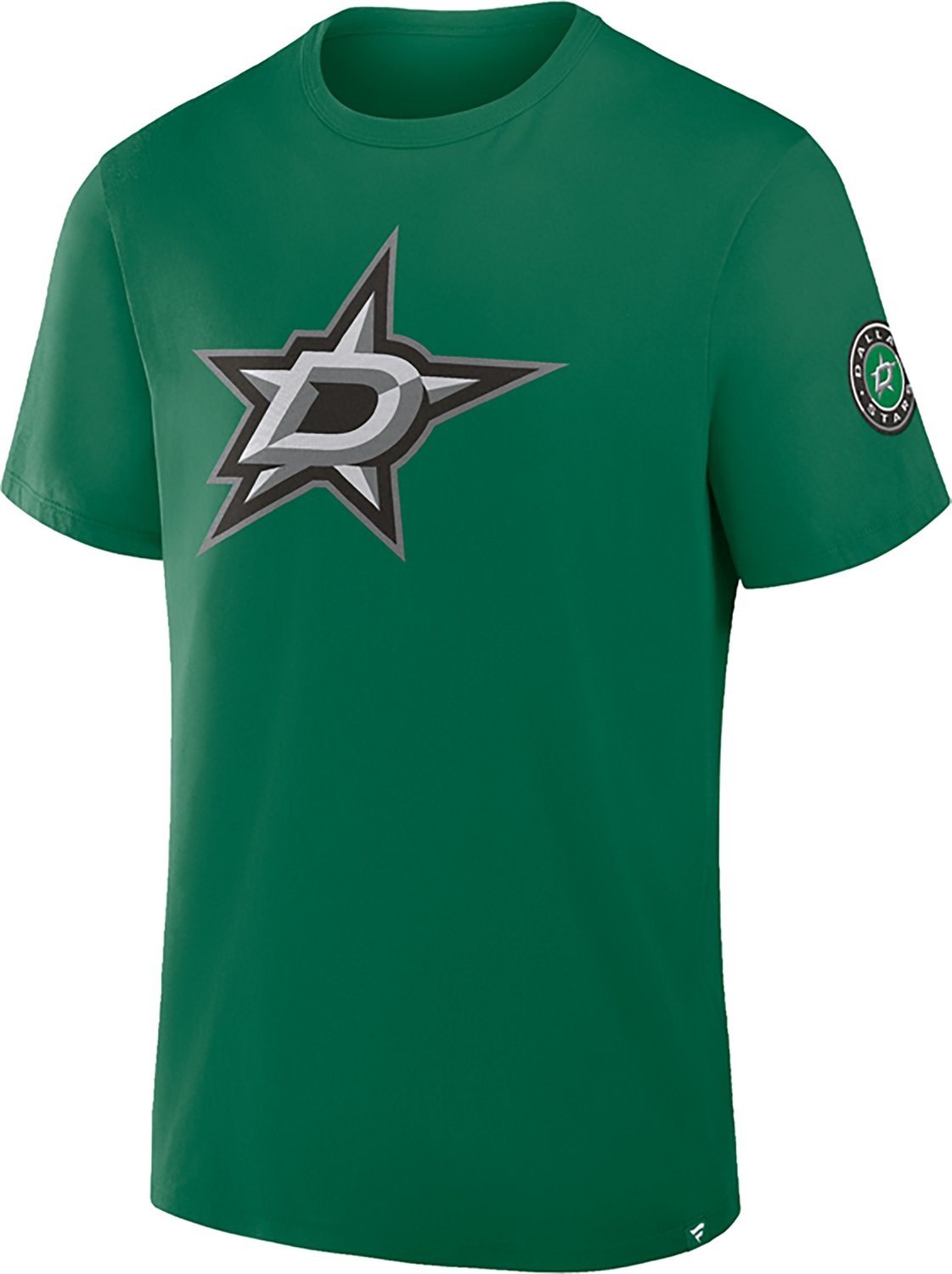 Fanatics Men's Dallas Stars Hat Trick Legacy Cotton Short Sleeve T-shirt - view number 2