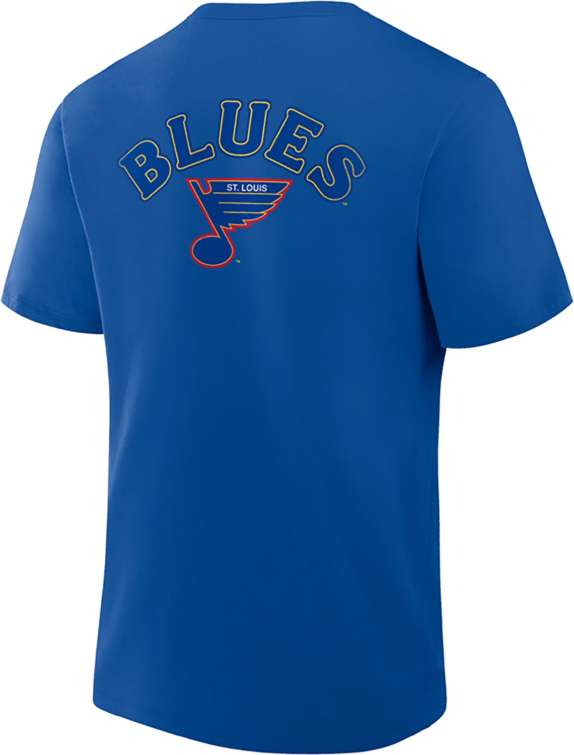 Fanatics Men's St. Louis Blues Vintage Hold the Line Legacy Cotton Short Sleeve T-shirt - view number 3