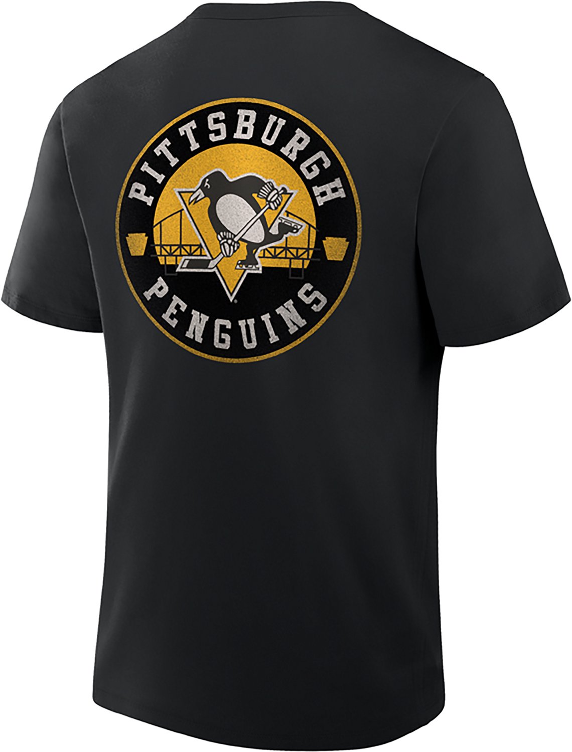 Fanatics Men's Pittsburgh Penguins Hold the Line Legacy Cotton Short Sleeve T-shirt - view number 3