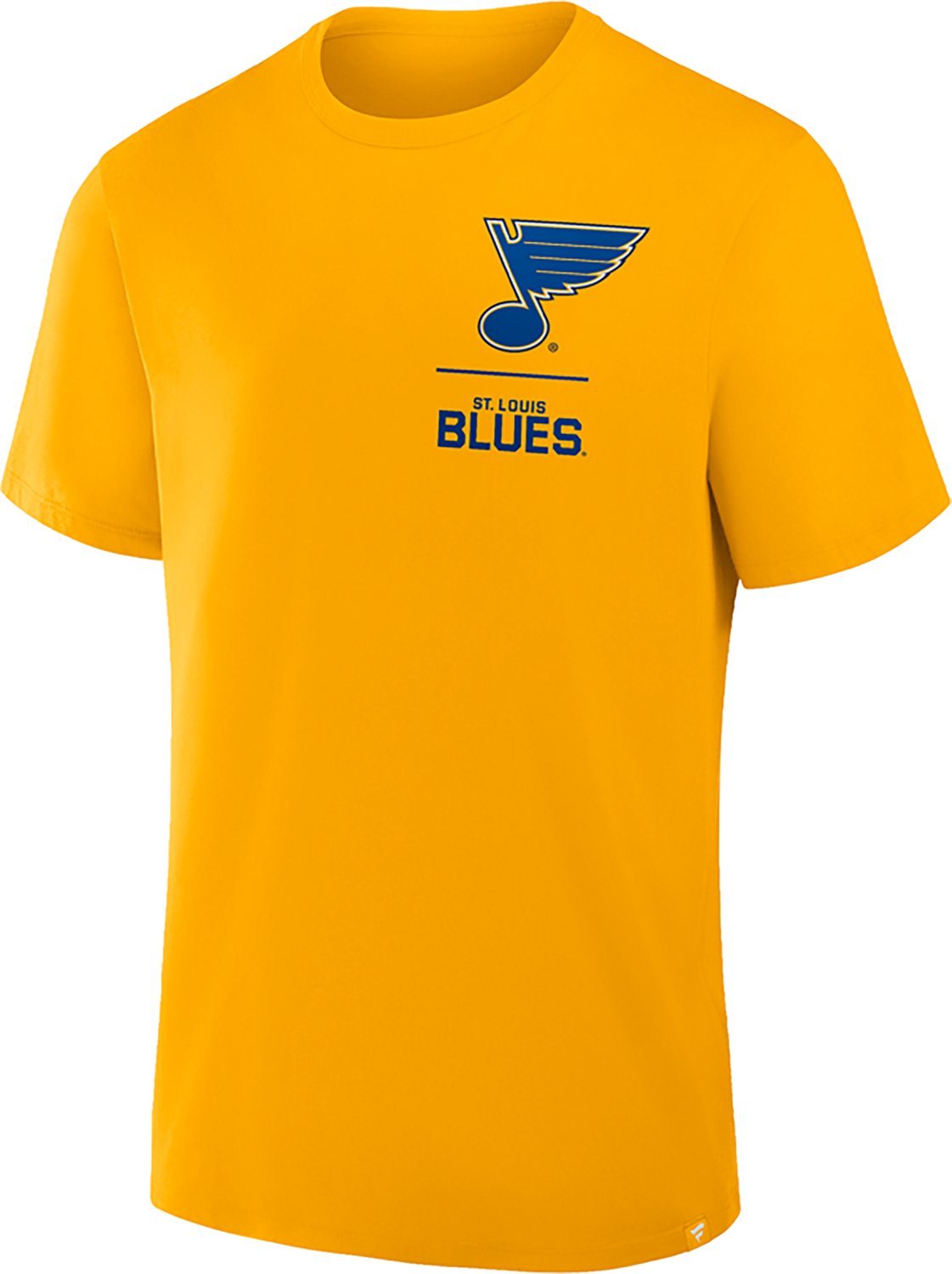 Fanatics Men's St. Louis Blues Crash the Net Legacy Cotton Short Sleeve T-shirt - view number 2