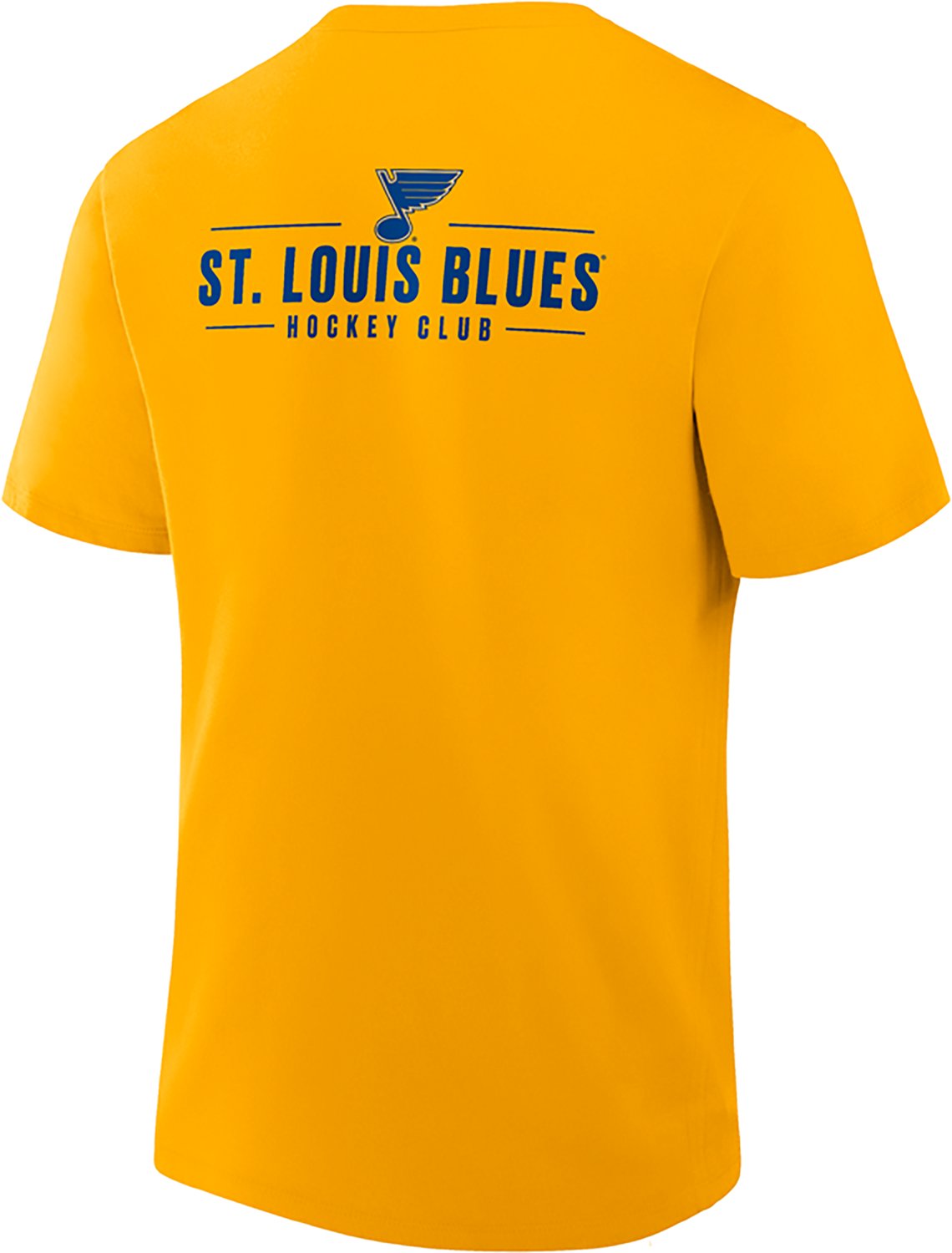Fanatics Men's St. Louis Blues Crash the Net Legacy Cotton Short Sleeve T-shirt - view number 3