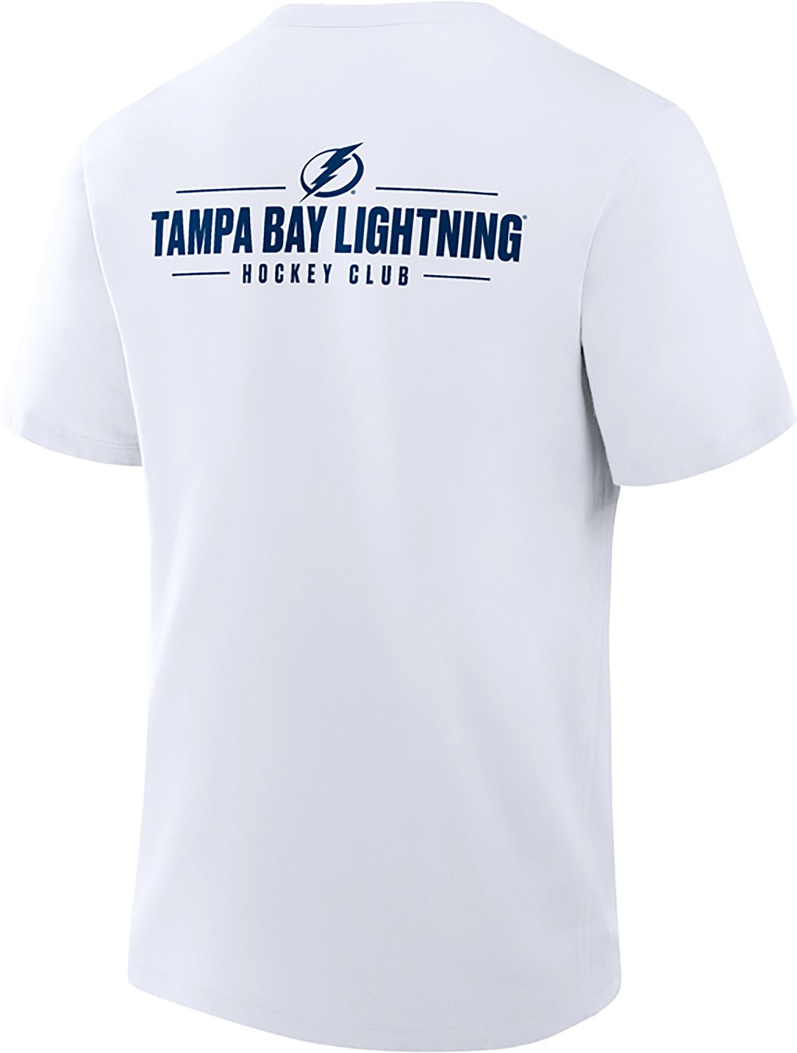 Fanatics Men's Tampa Bay Lightning Crash the Net Legacy Cotton Short Sleeve T-shirt - view number 3