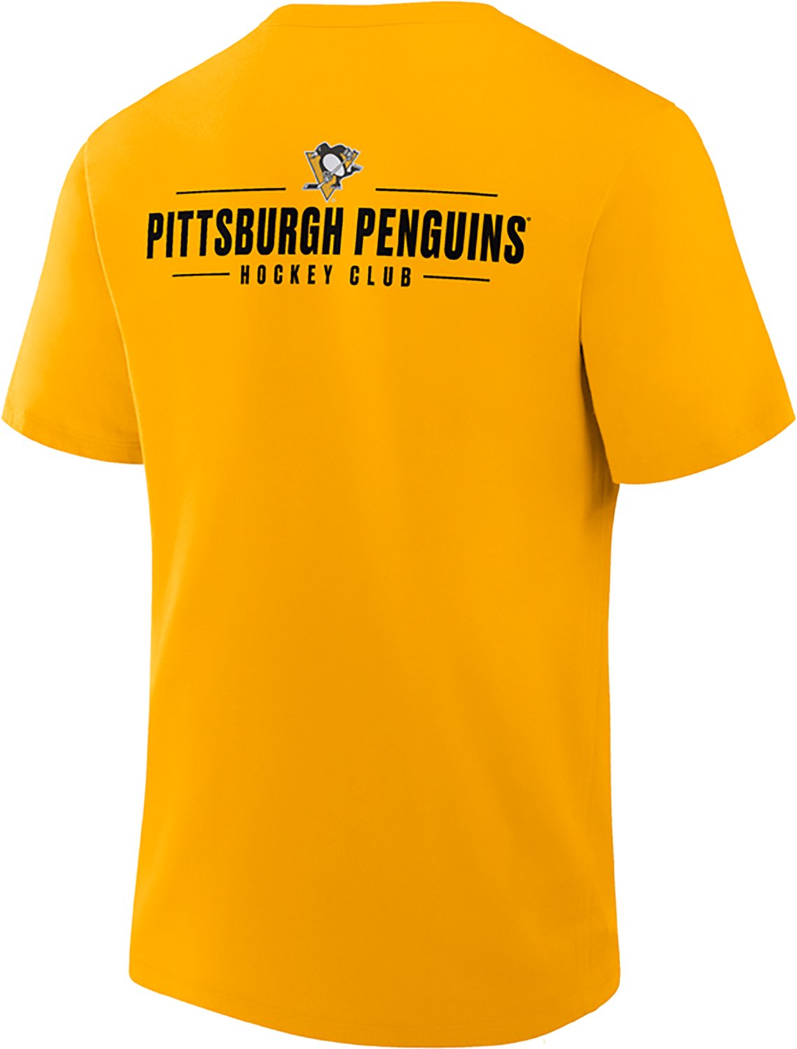 Fanatics Men's Pittsburgh Penguins Crash the Net Legacy Cotton Short Sleeve T-shirt - view number 3