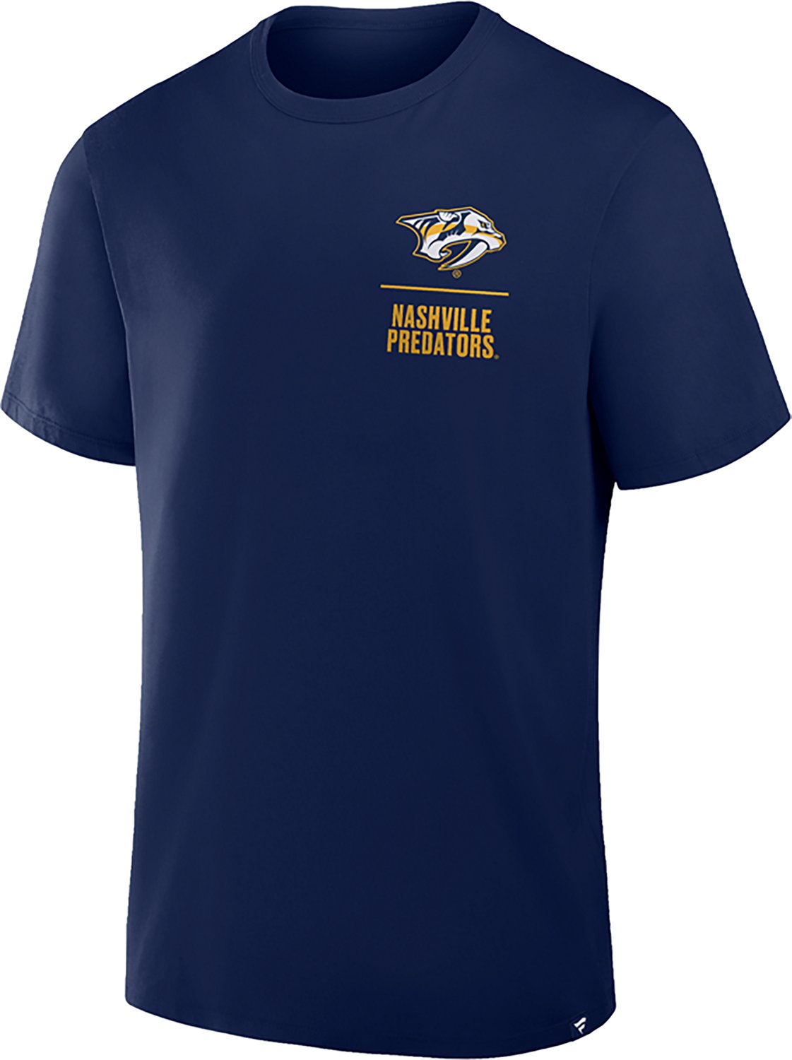 Fanatics Men's Nashville Predators Crash the Net Legacy Cotton Short Sleeve T-shirt - view number 2
