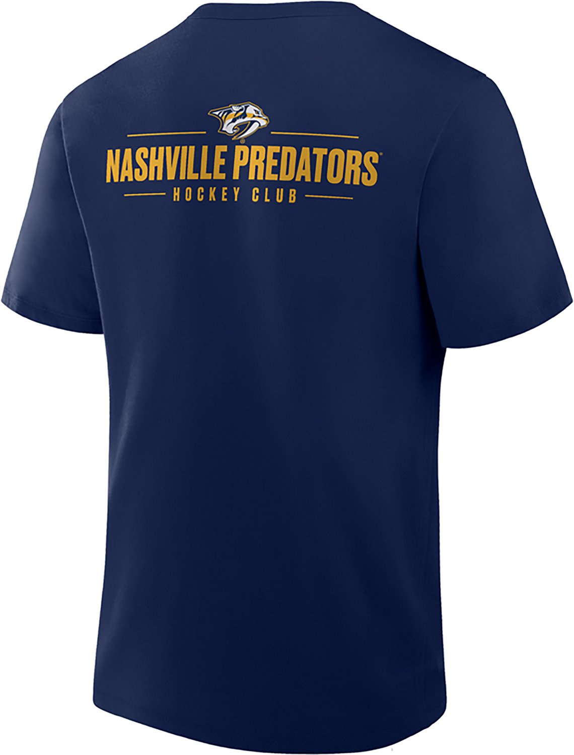 Fanatics Men's Nashville Predators Crash the Net Legacy Cotton Short Sleeve T-shirt - view number 3