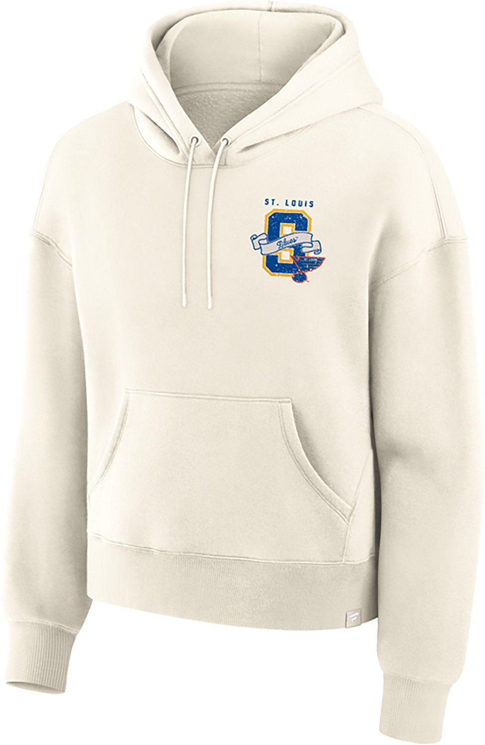 Fanatics Women's St. Louis Blues Vintage Push Legacy Fleece Pullover Hoodie - view number 2