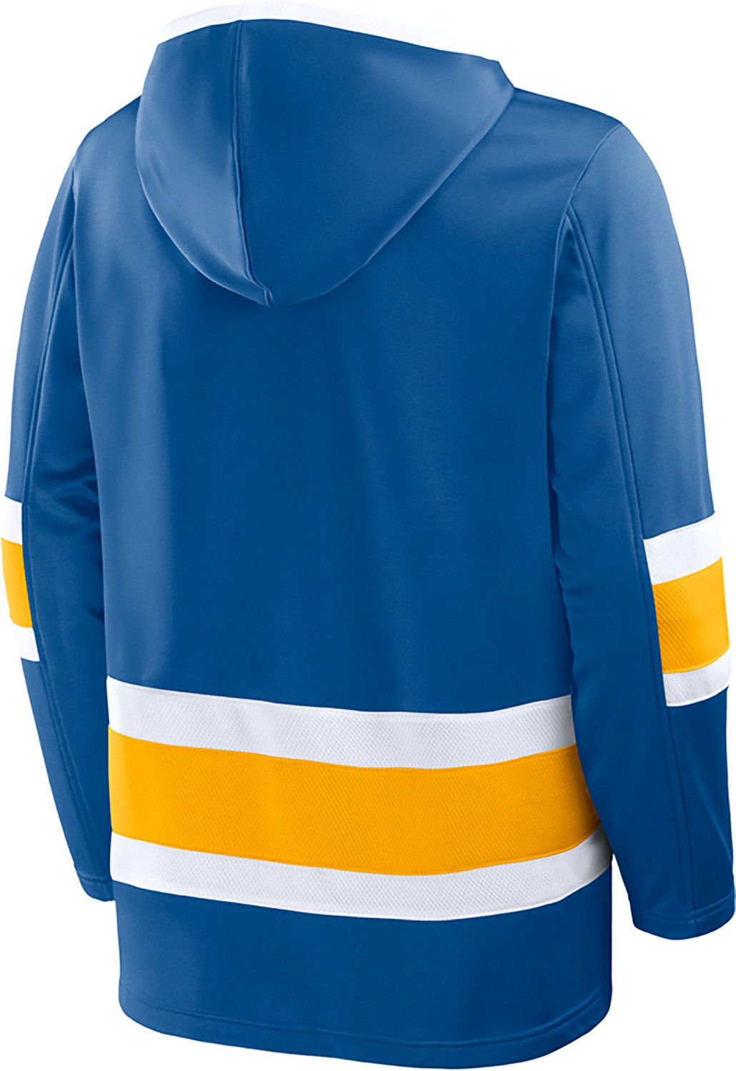 Fanatics Men's St. Louis Blues Prime Time Fleece Lace Up Hoodie - view number 3