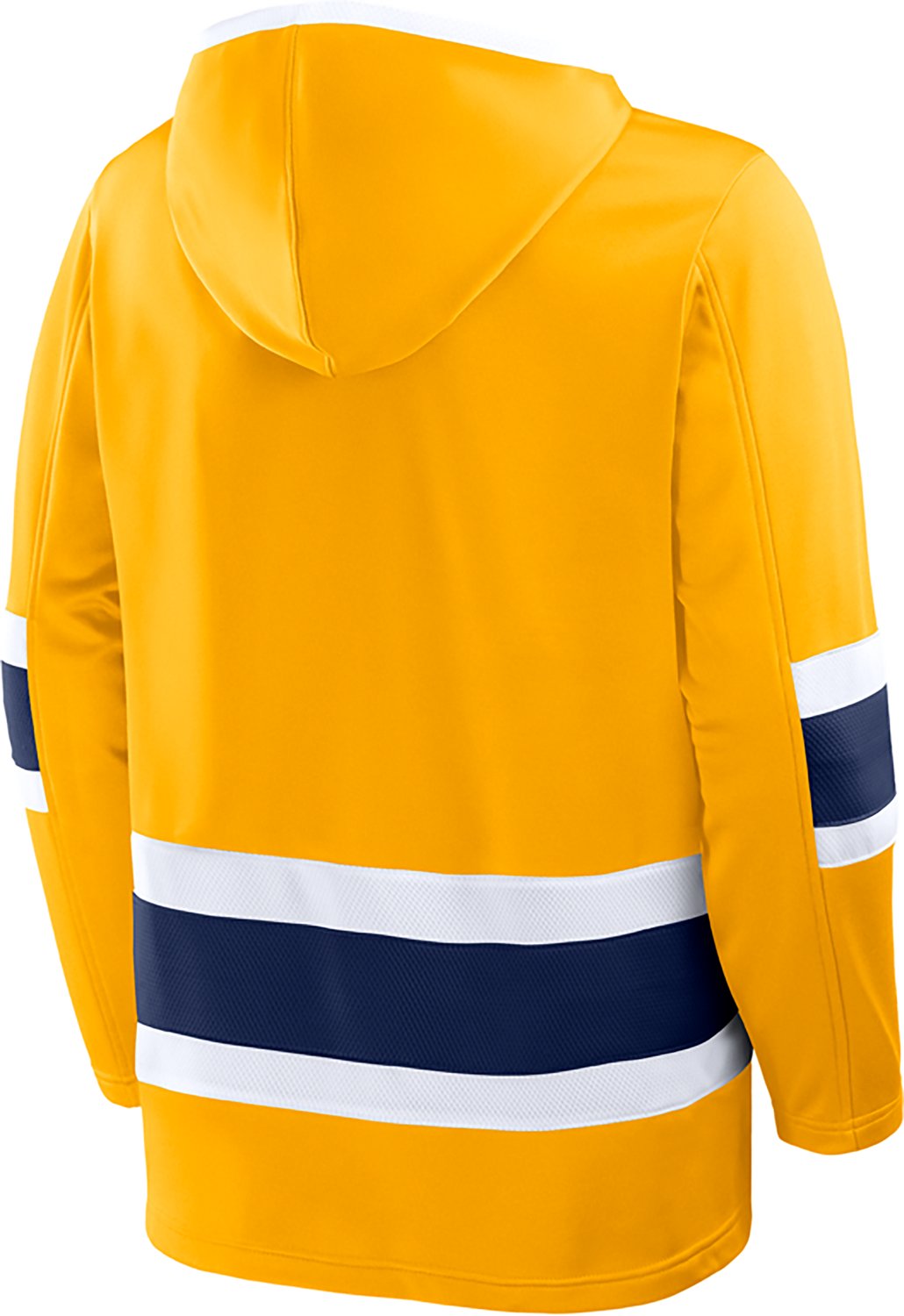 Fanatics Men's Nashville Predators Prime Time Fleece Lace Up Hoodie - view number 3