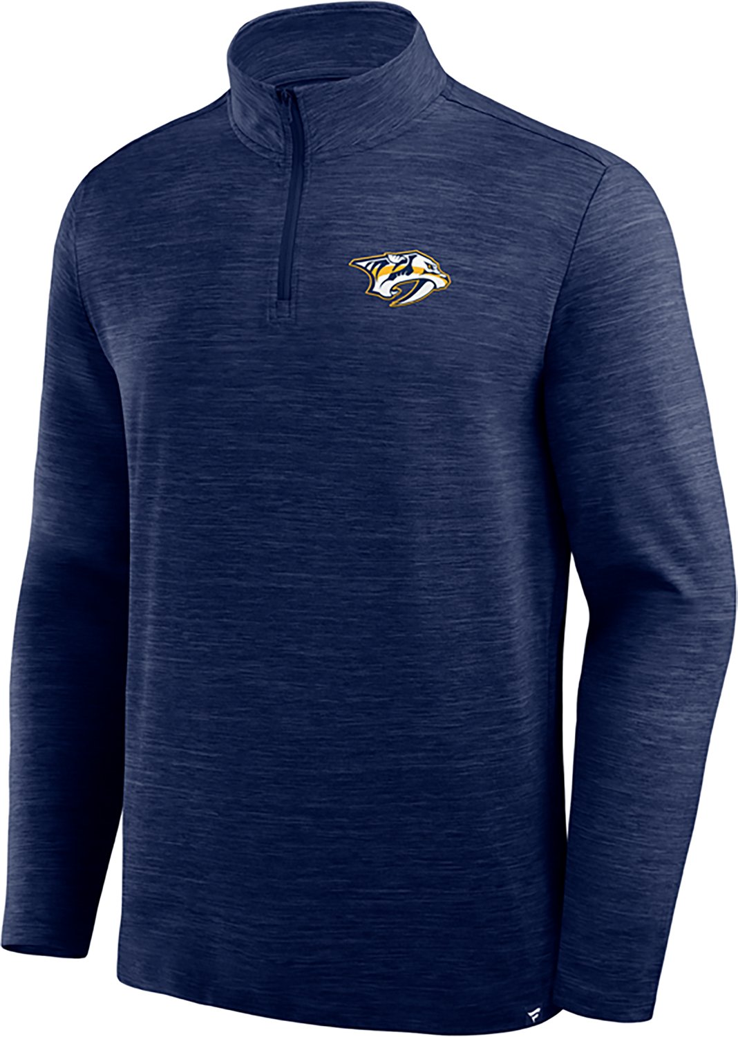 Fanatics Men's Nashville Predators Boarding Clutch Poly 1/4-zip - view number 2