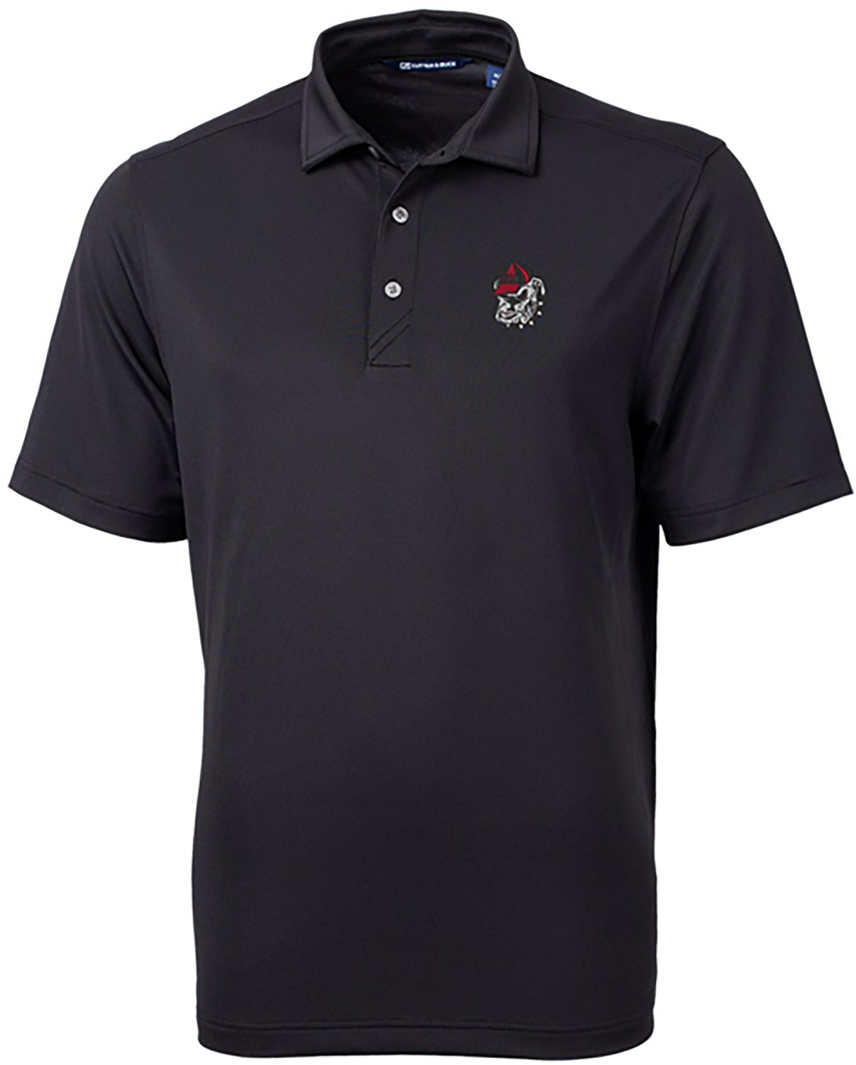 Cutter & Buck Men's Georgia Bulldogs Vault Mascot Virtue Eco Pique Polo Shirt - view number 1