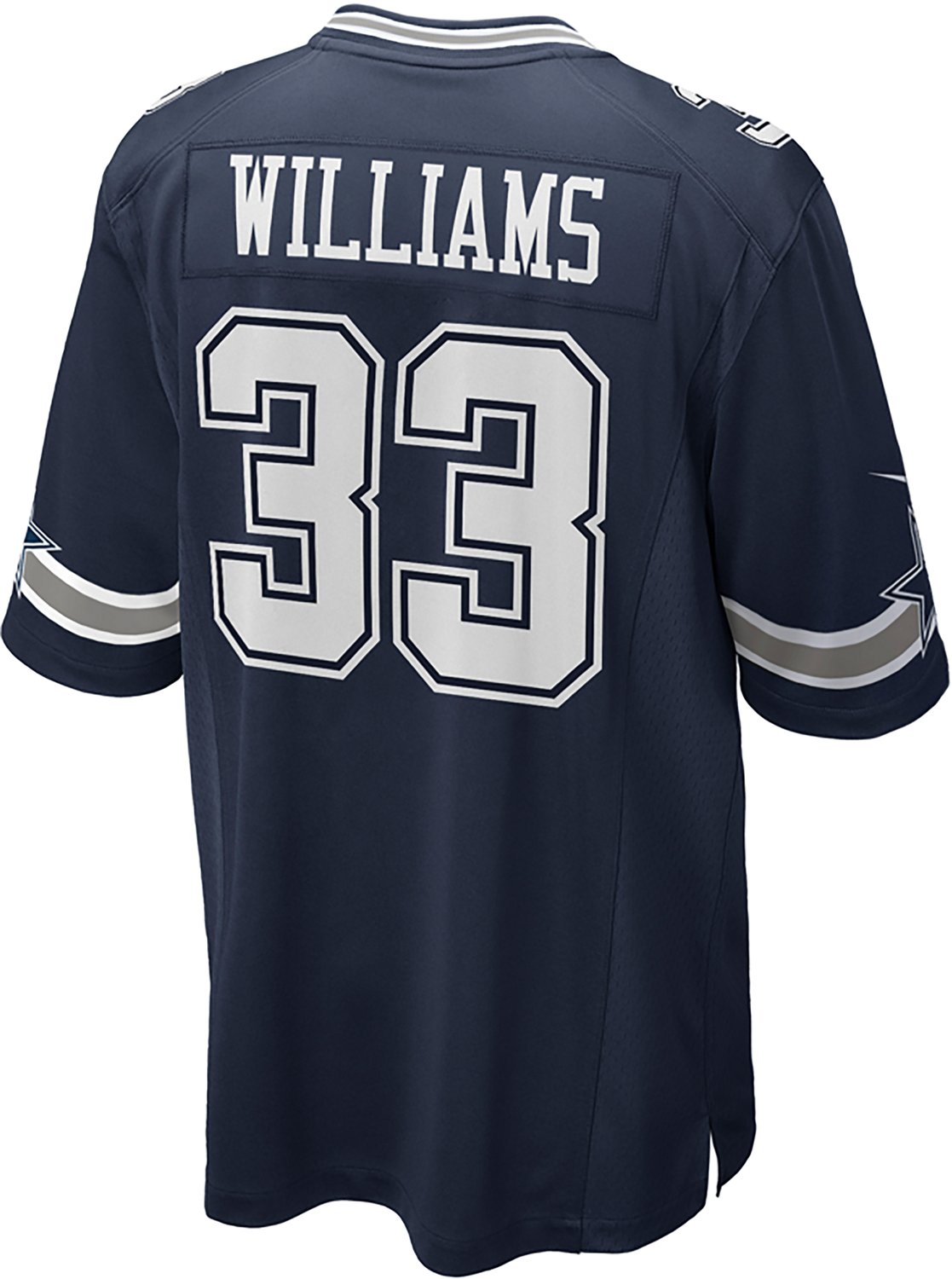 Nike Men's Dallas Cowboys Javonte Williams #33 Game Away Jersey - view number 2