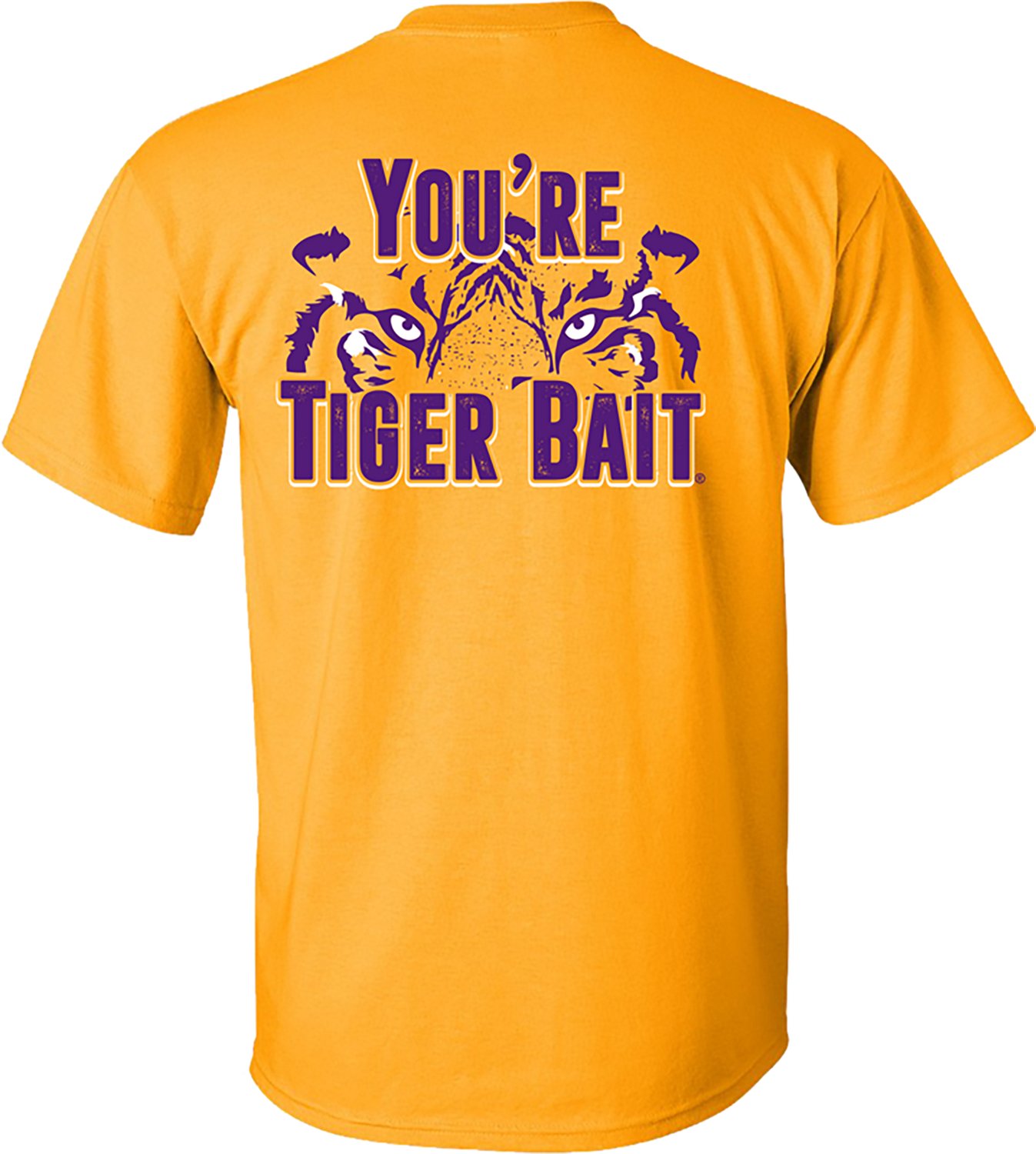 Bayou Apparel Men's Louisiana State University Tiger Bait DS Graphic T-shirt - view number 3