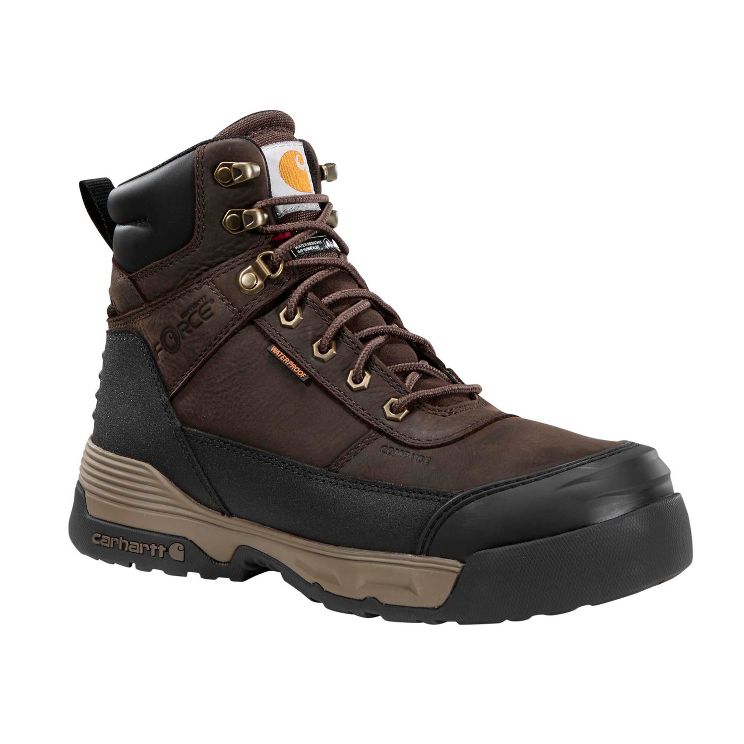 Carhartt Men's Force HD Insulated Composite Toe Work Boots - view number 3