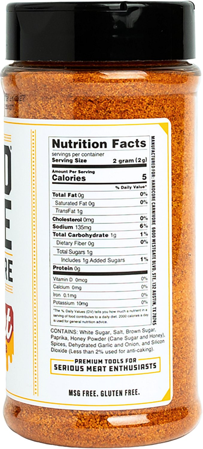Hardcore Carnivore Sweet BBQ Rub                                                                                                 - view number 2