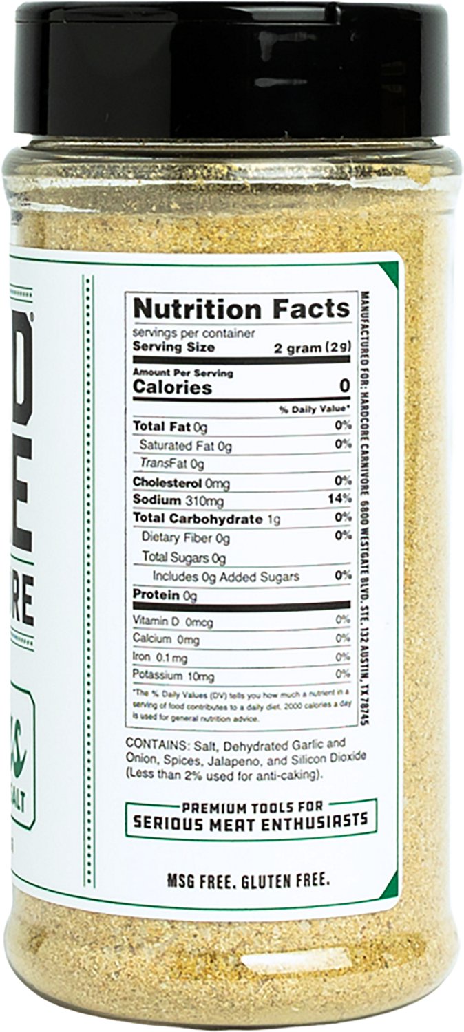 Hardcore Carnivore Jalapeno Salt                                                                                                 - view number 4