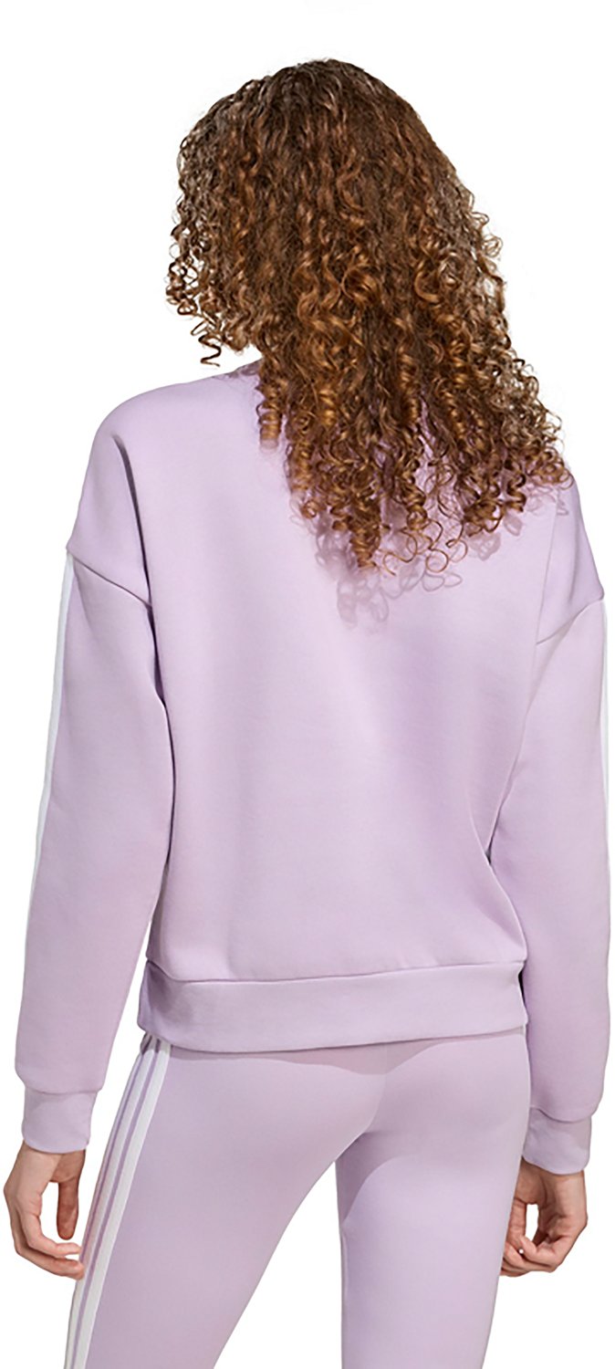 adidas Women's Essentials 3-Stripe Fleece Sweatshirt - view number 2