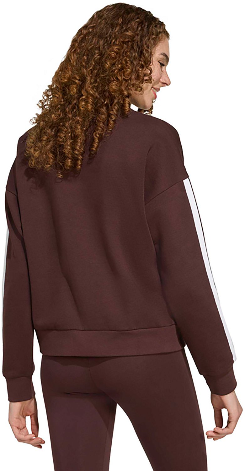 adidas Women's Essentials 3-Stripe Fleece Sweatshirt - view number 2