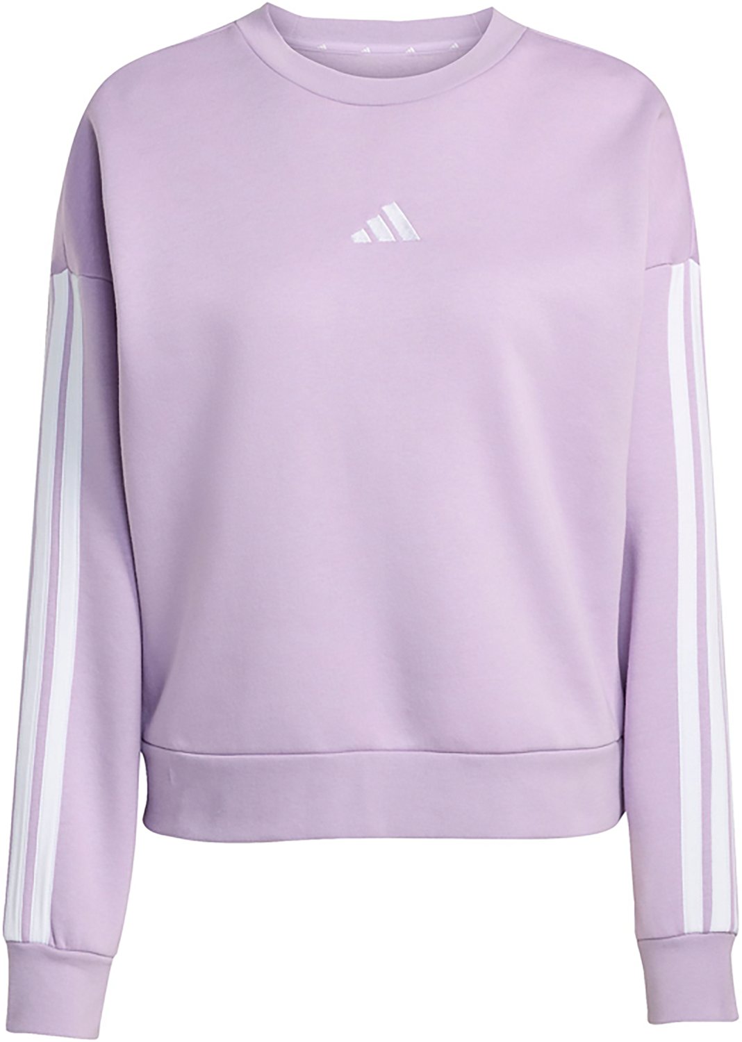 adidas Women's Essentials 3-Stripe Fleece Sweatshirt - view number 6