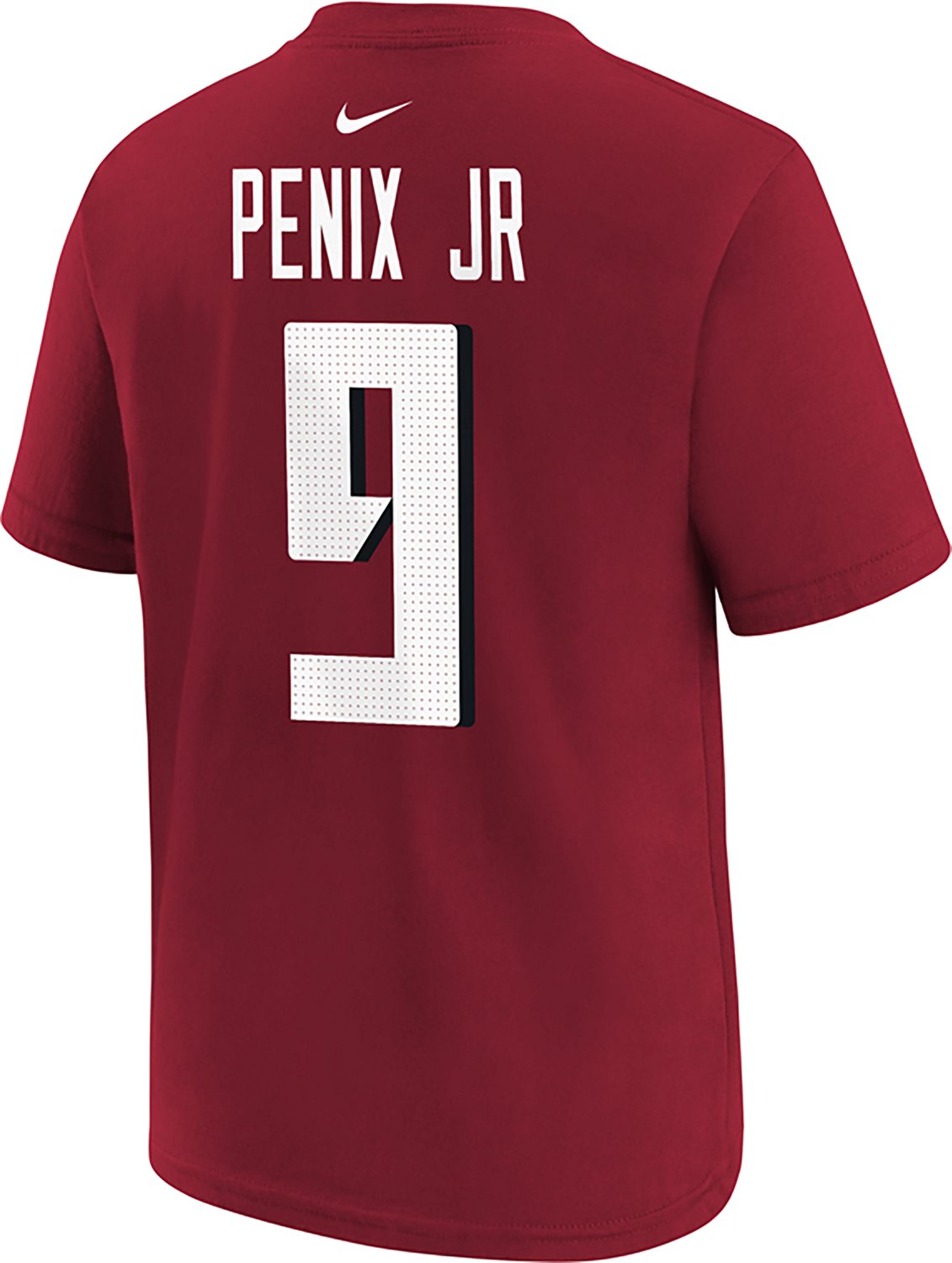 Nike Boys' Atlanta Falcons Michael Penix Jr. #9 Fuse Graphic T-shirt - view number 3