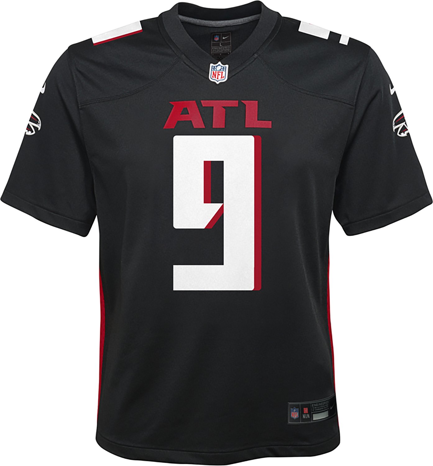 Nike Youth's Atlanta Falcons Michael Penix Jr. Home Game Player Name & Number Jersey - view number 2