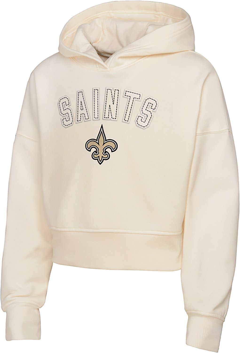 Outerstuff Girls' New Orleans Saints Blitz Long Sleeve Oversized Hoodie - view number 2