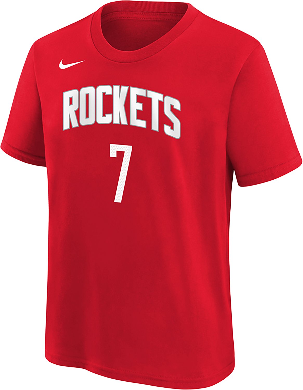Nike Kids' Houston Rockets Kevin Durant Icon Name and Number Short Sleeve T-shirt - view number 2