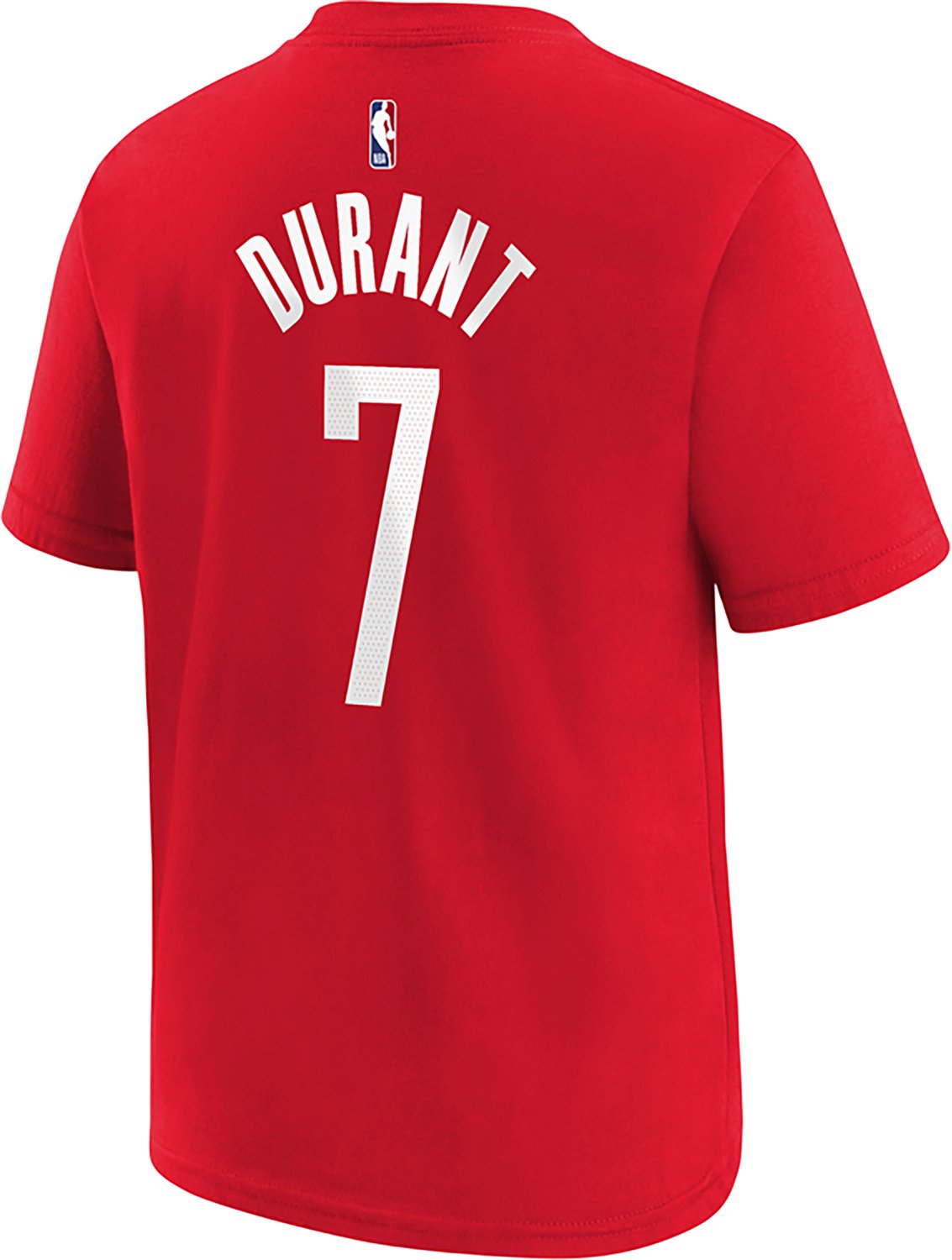 Nike Kids' Houston Rockets Kevin Durant Icon Name and Number Short Sleeve T-shirt - view number 3