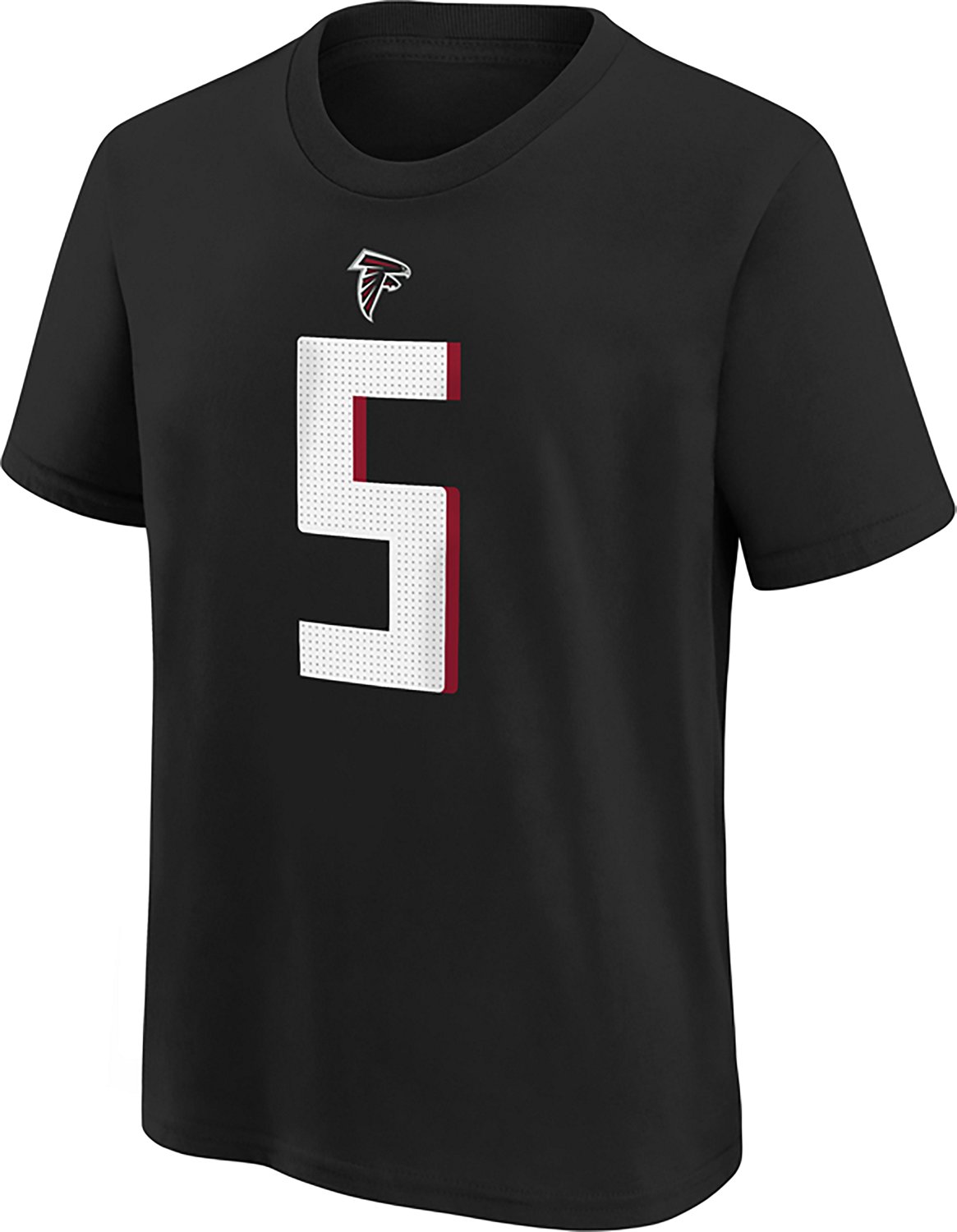 Nike Kids' Atlanta Falcons Drake London Fuse Name and Number Short Sleeve T-shirt - view number 2