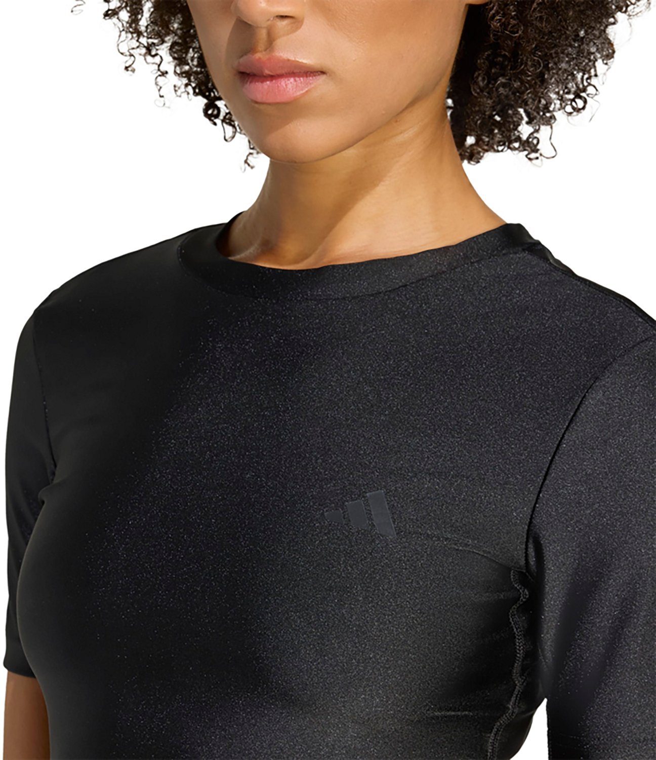 adidas Women's Workout Essentials Shine T-shirt - view number 3