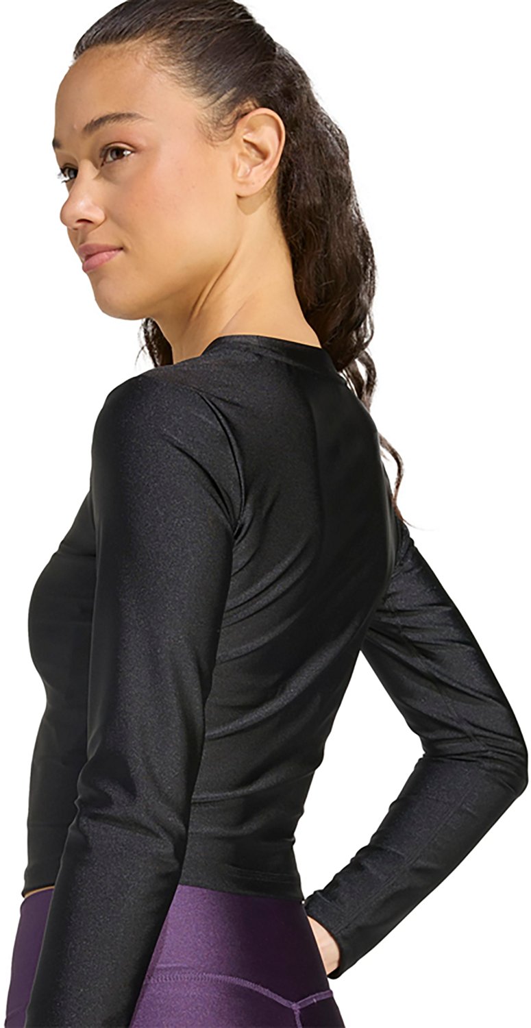 adidas Women's Workout Essentials Shine Long Sleeve T-shirt - view number 4