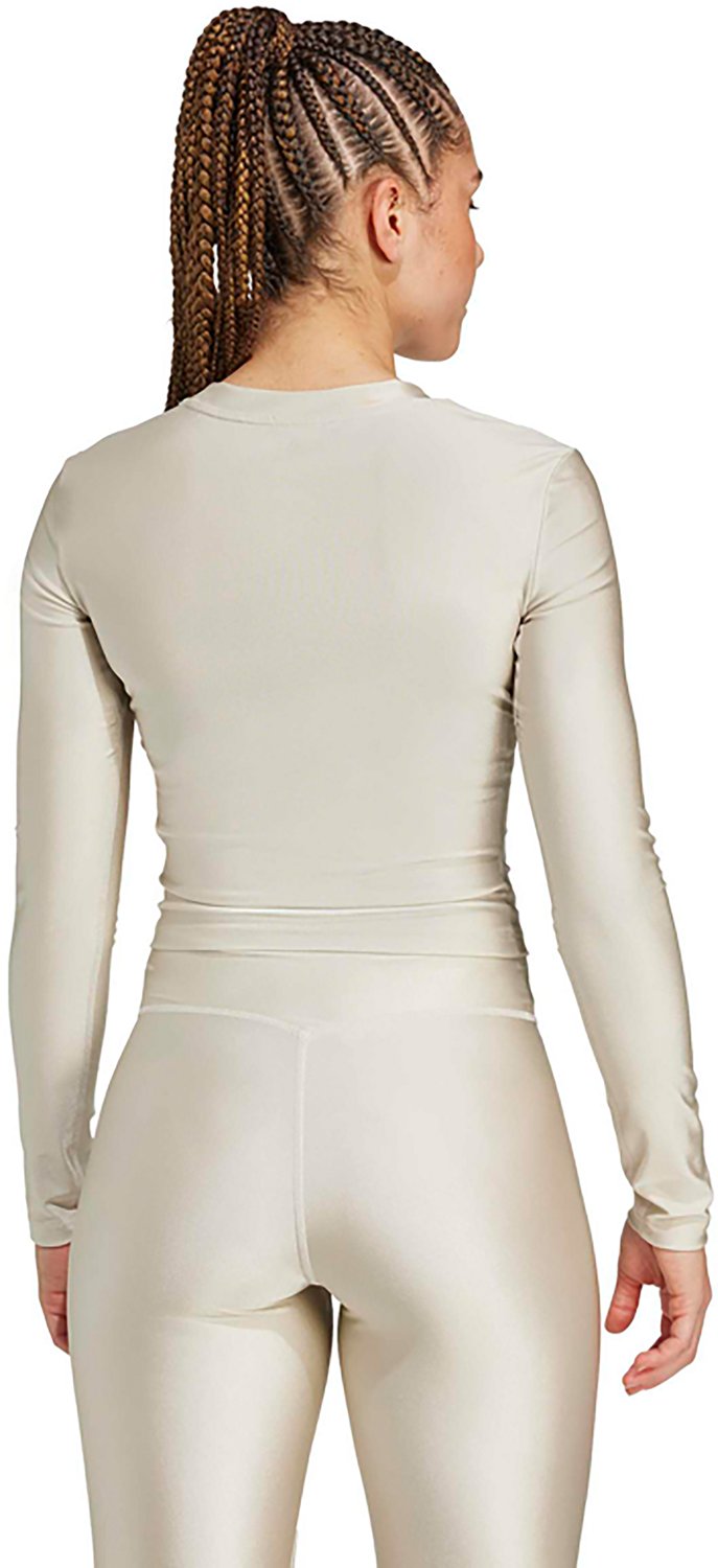 adidas Women's Workout Essentials Shine Long Sleeve T-shirt - view number 2