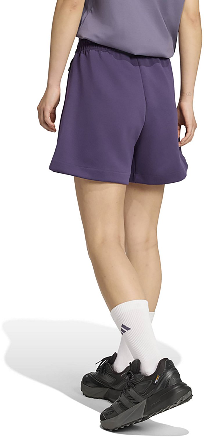 adidas Women's Z.N.E. Primeknit Loose Sportswear Shorts 4 in - view number 2