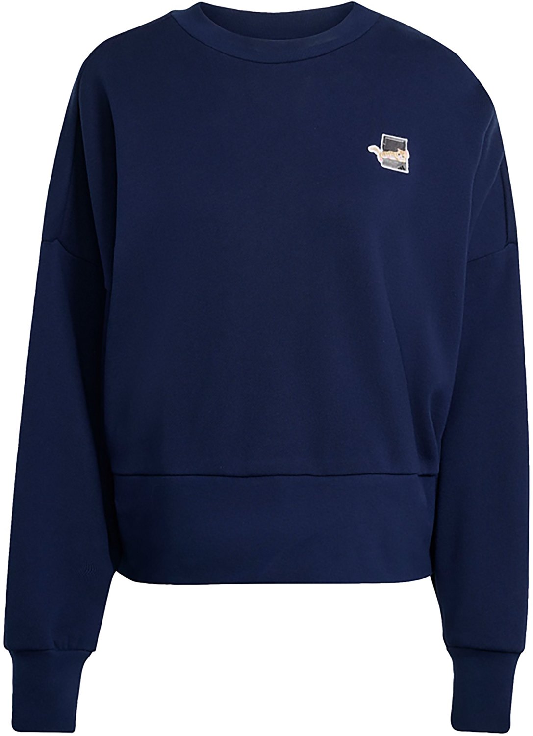 adidas Women's Cat Patch Graphic Sweatshirt - view number 6