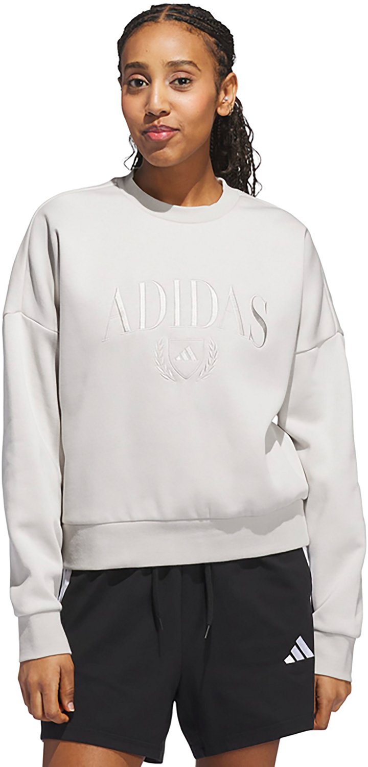 adidas Women's Cozy Holiday Sportswear Graphic Sweatshirt - view number 1