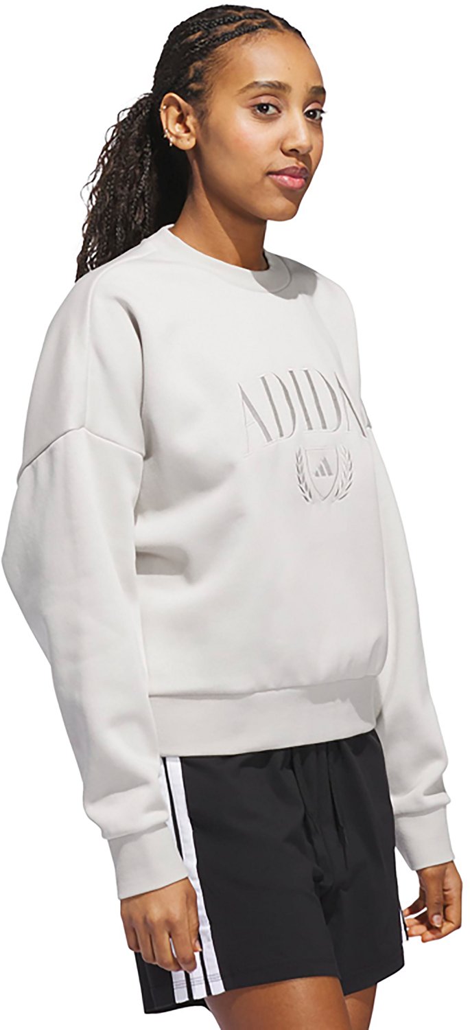 adidas Women's Cozy Holiday Sportswear Graphic Sweatshirt - view number 5