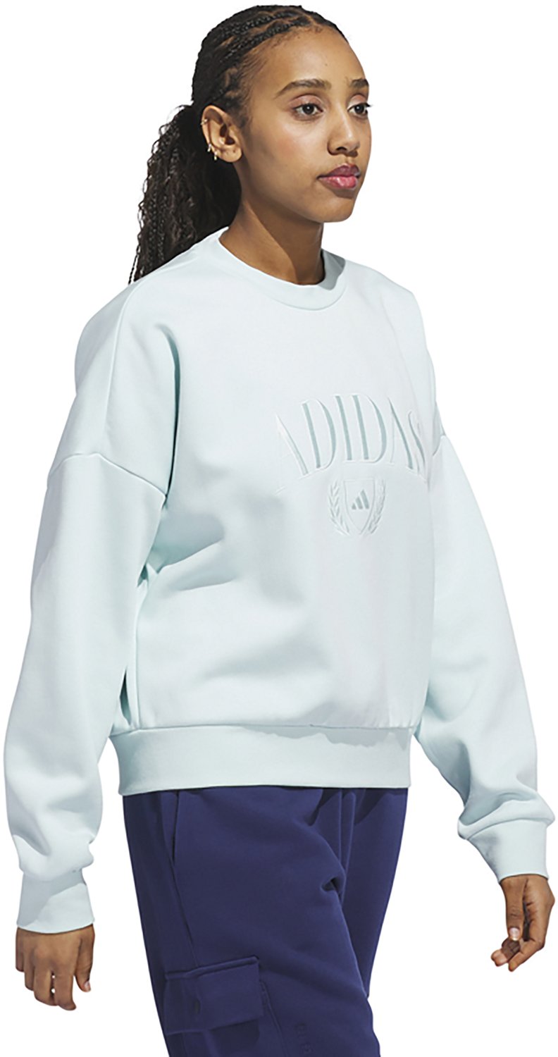adidas Women's Cozy Holiday Sportswear Graphic Sweatshirt - view number 5