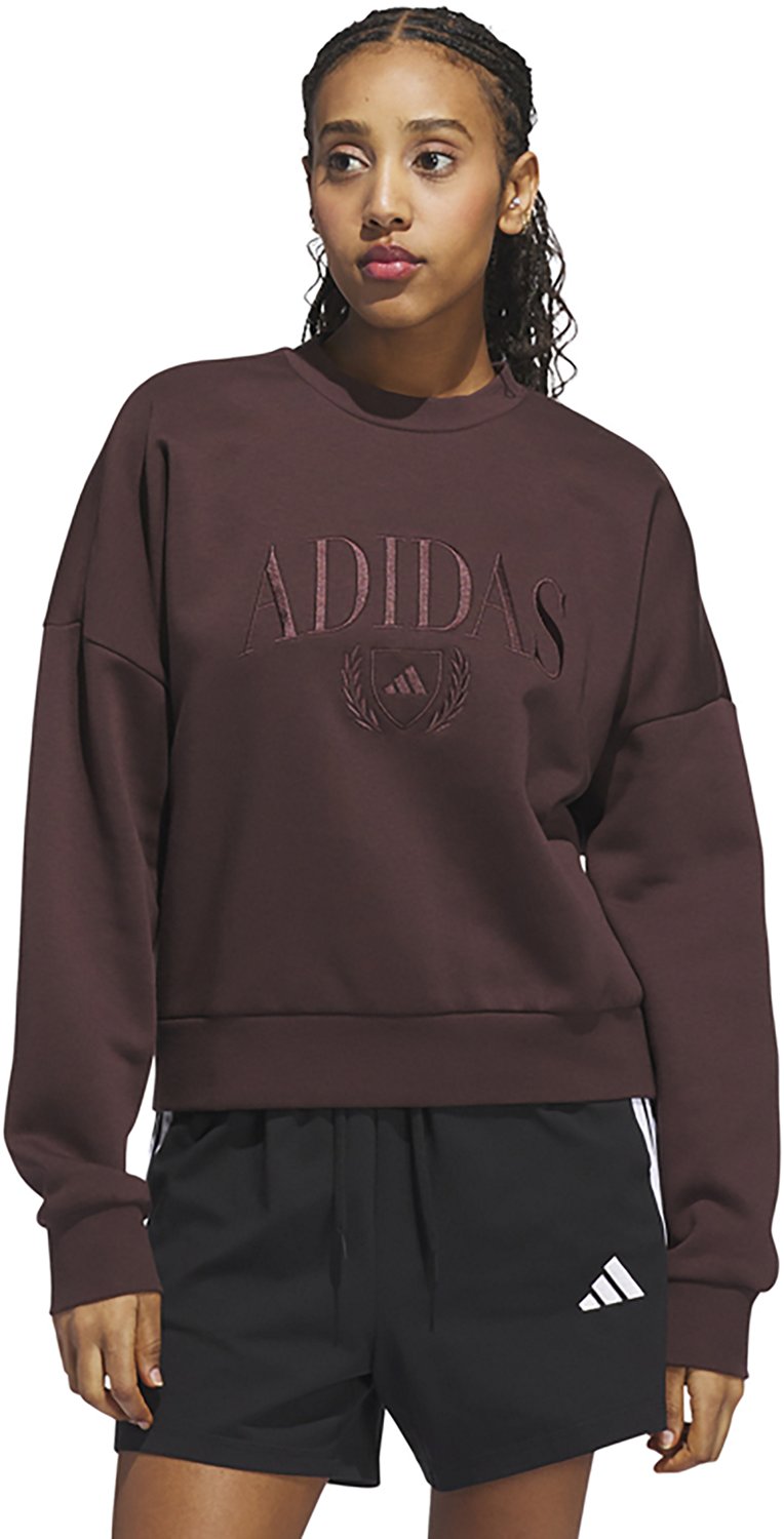 adidas Women's Cozy Holiday Sportswear Graphic Sweatshirt - view number 1