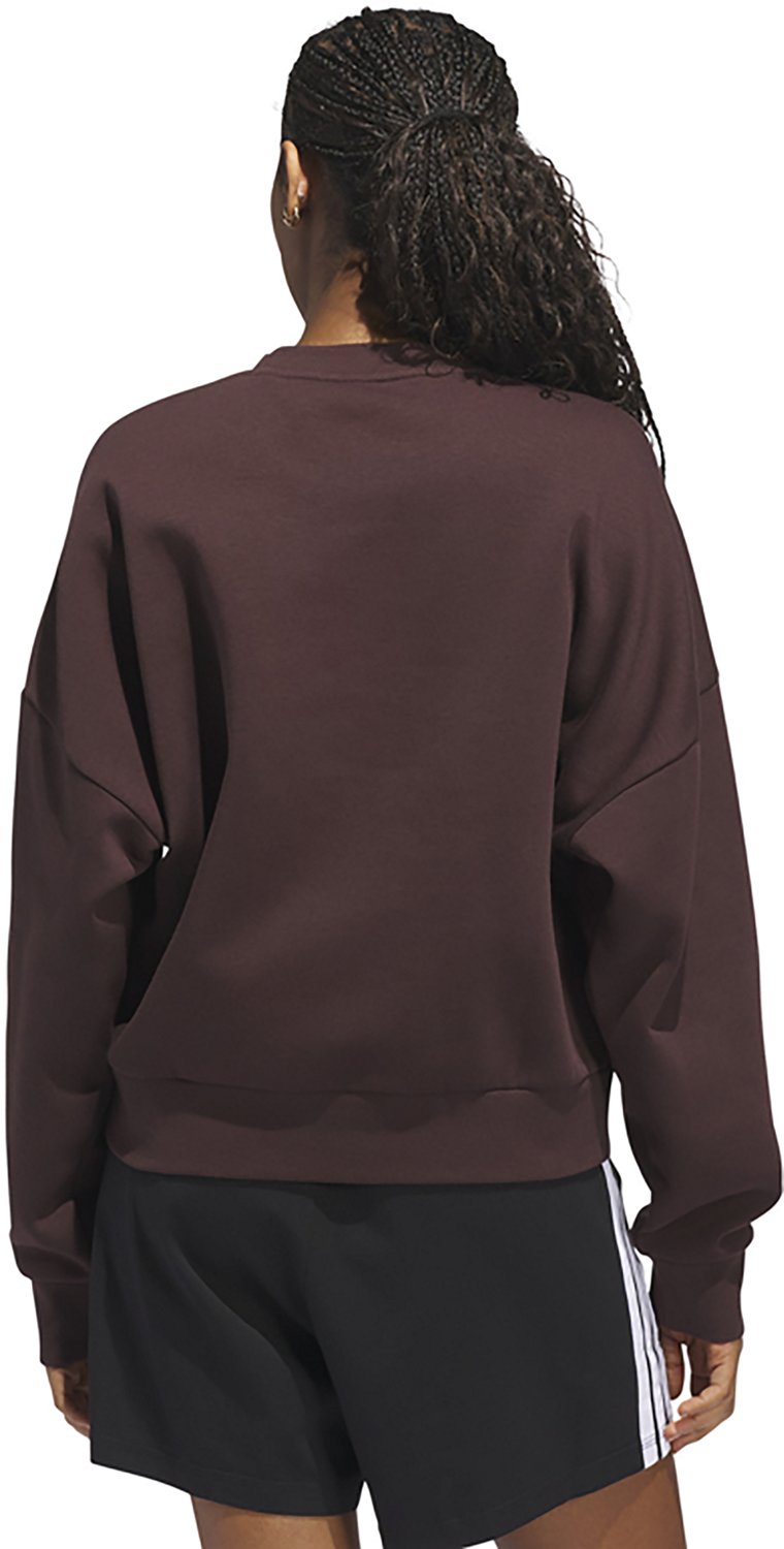 adidas Women's Cozy Holiday Sportswear Graphic Sweatshirt - view number 2