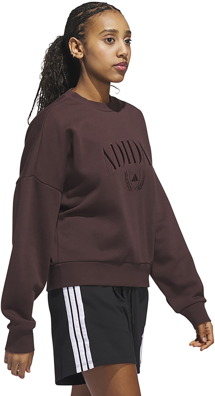 adidas Women's Cozy Holiday Sportswear Graphic Sweatshirt - view number 5