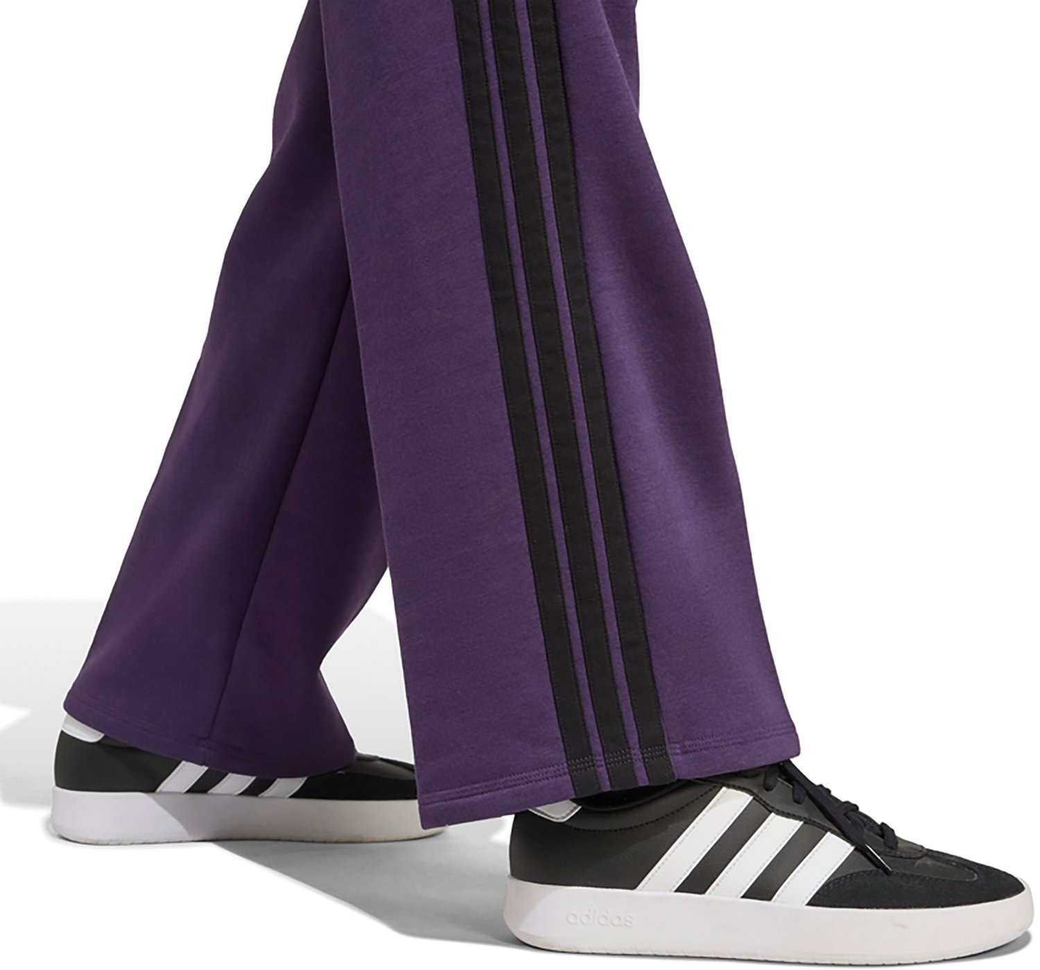 adidas Women's Essentials 3-Stripes Open Hem Sportswear Pants - view number 4
