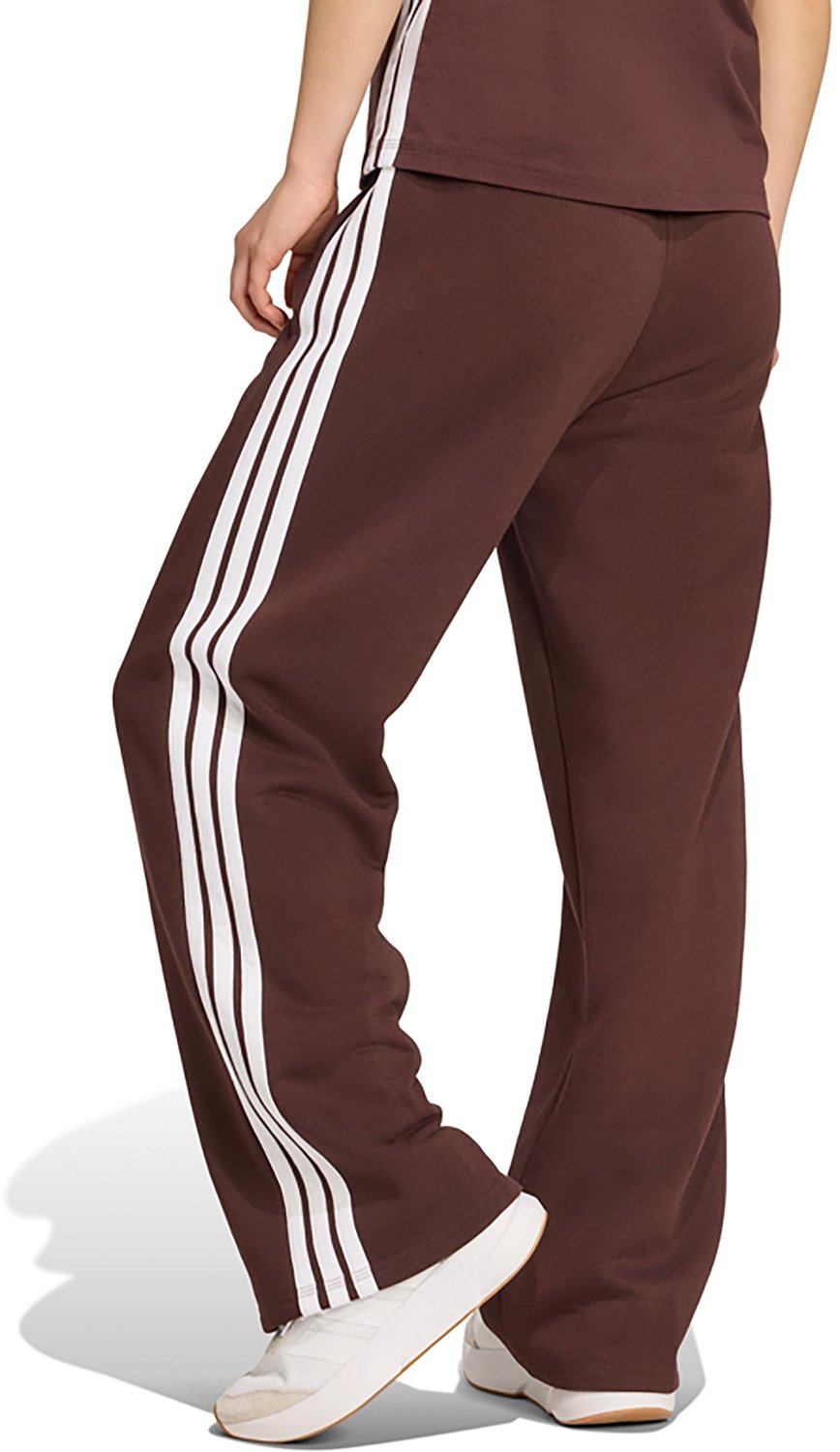 adidas Women's Essentials 3-Stripes Open Hem Sportswear Pants - view number 2