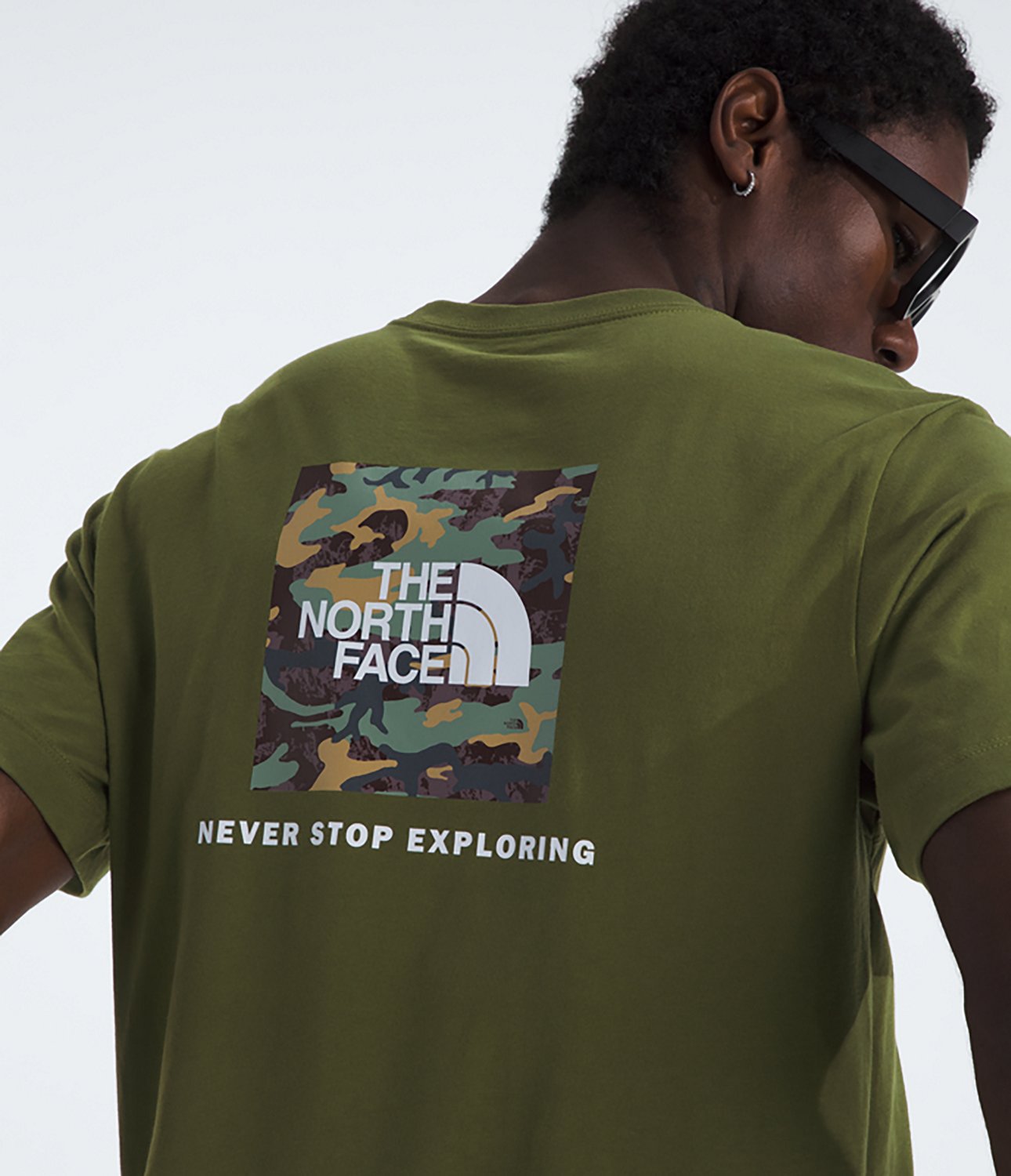 The North Face Men's Evolution Box Camo Fill Graphic T-shirt - view number 3