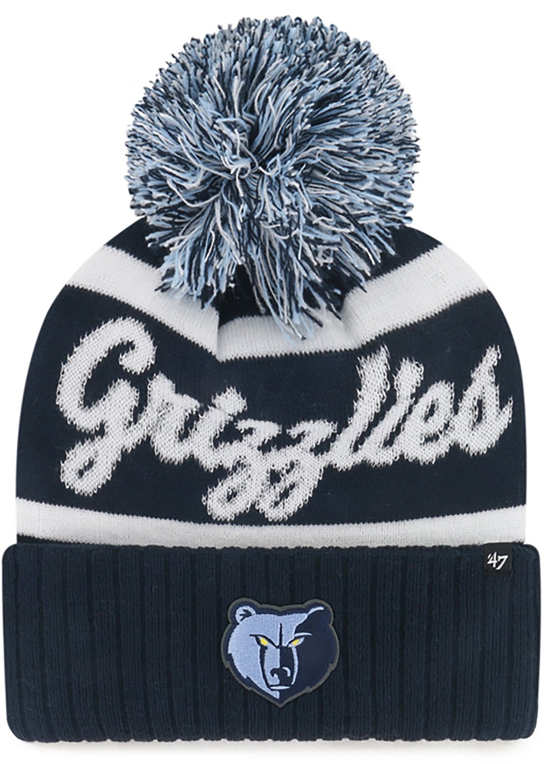 47 Grizzlies Spirited Cuff Knit Beanie
