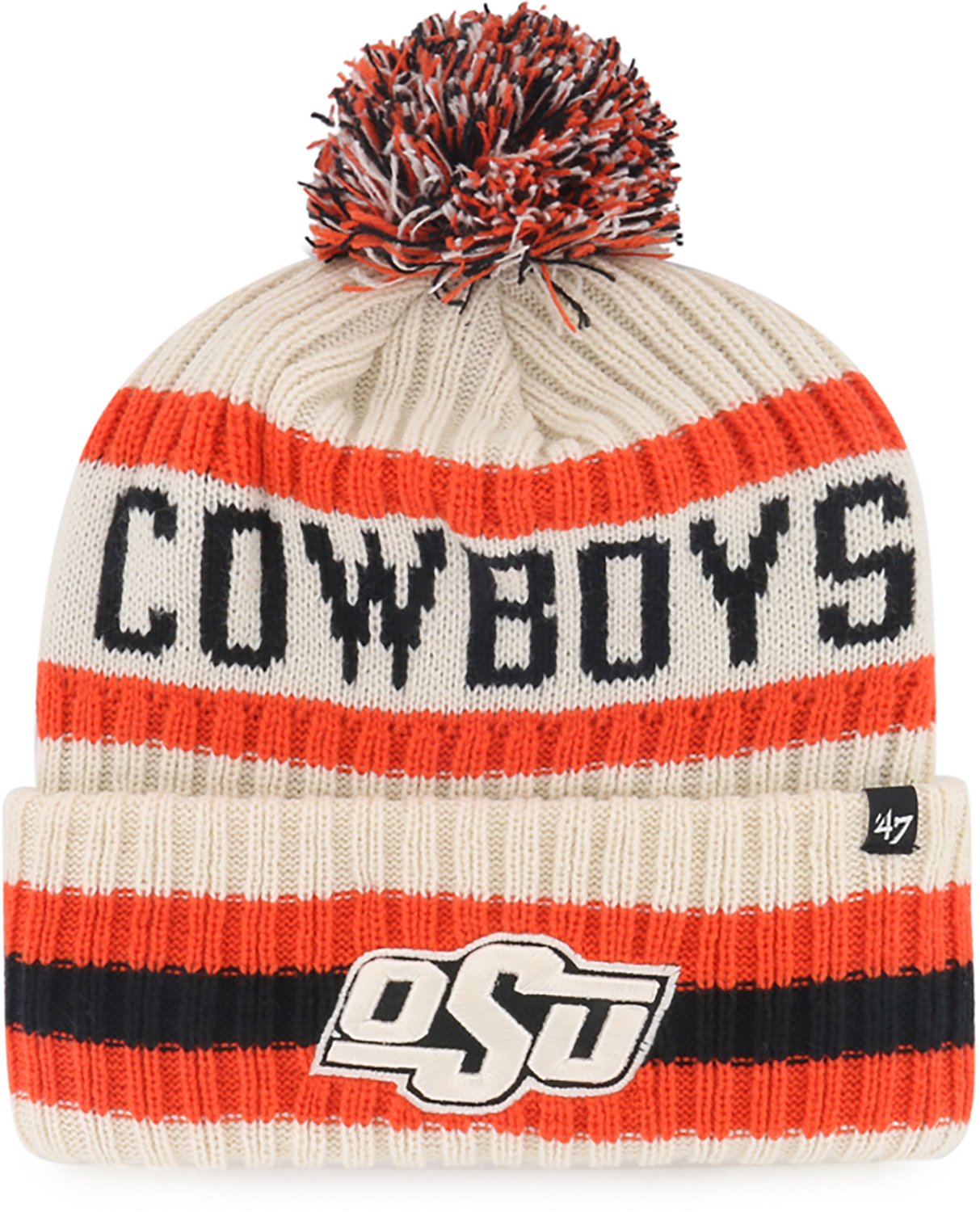 47 Oklahoma State Bering Cuff Knit Cap