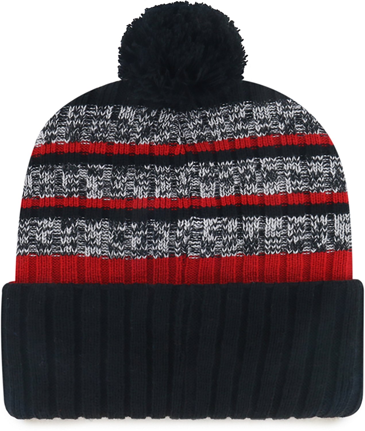 47 Brands Adults' Texas Tech Red Raiders Tavern Tonal Cuff Knit Beanie - view number 2