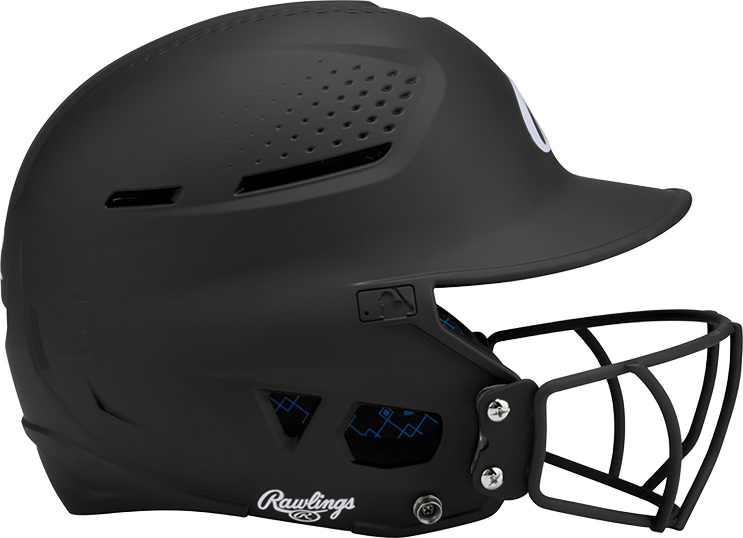 Rawlings Adults' RX2 1 Tone Matte Helmet - view number 4