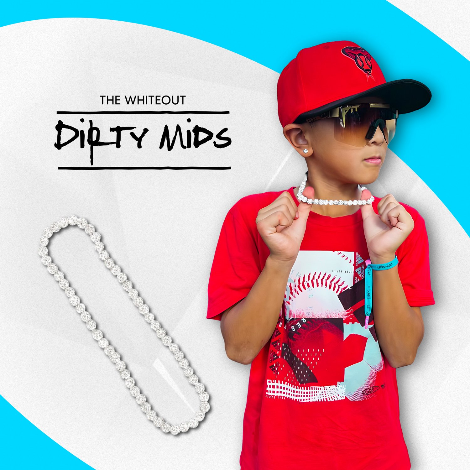 Dirty Mids Ice Collection 18 in Necklace - view number 3